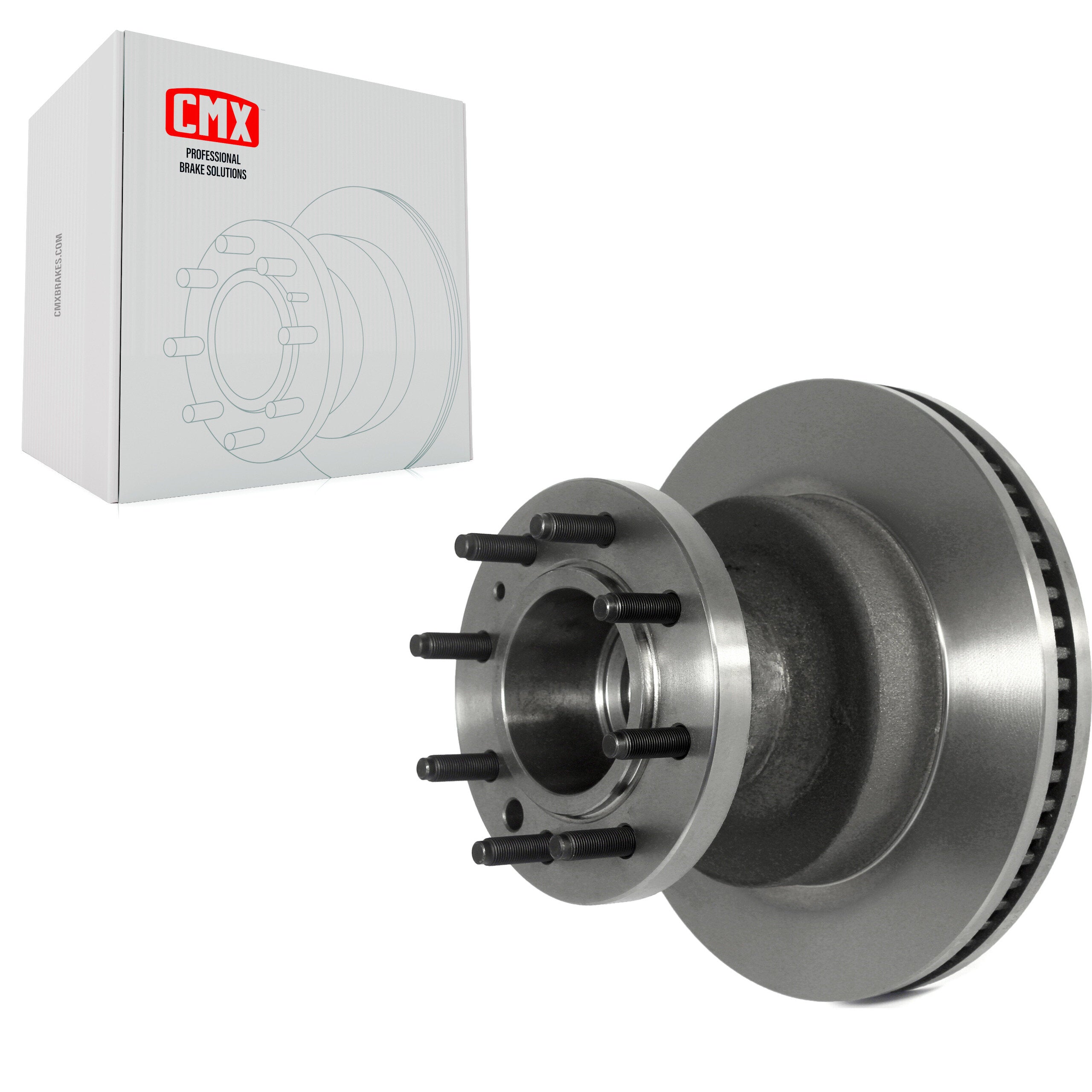 CMX 8-680626 Disc Brake Rotor and Hub Assembly for 2008-2023 Ford E-350 Super Duty product image