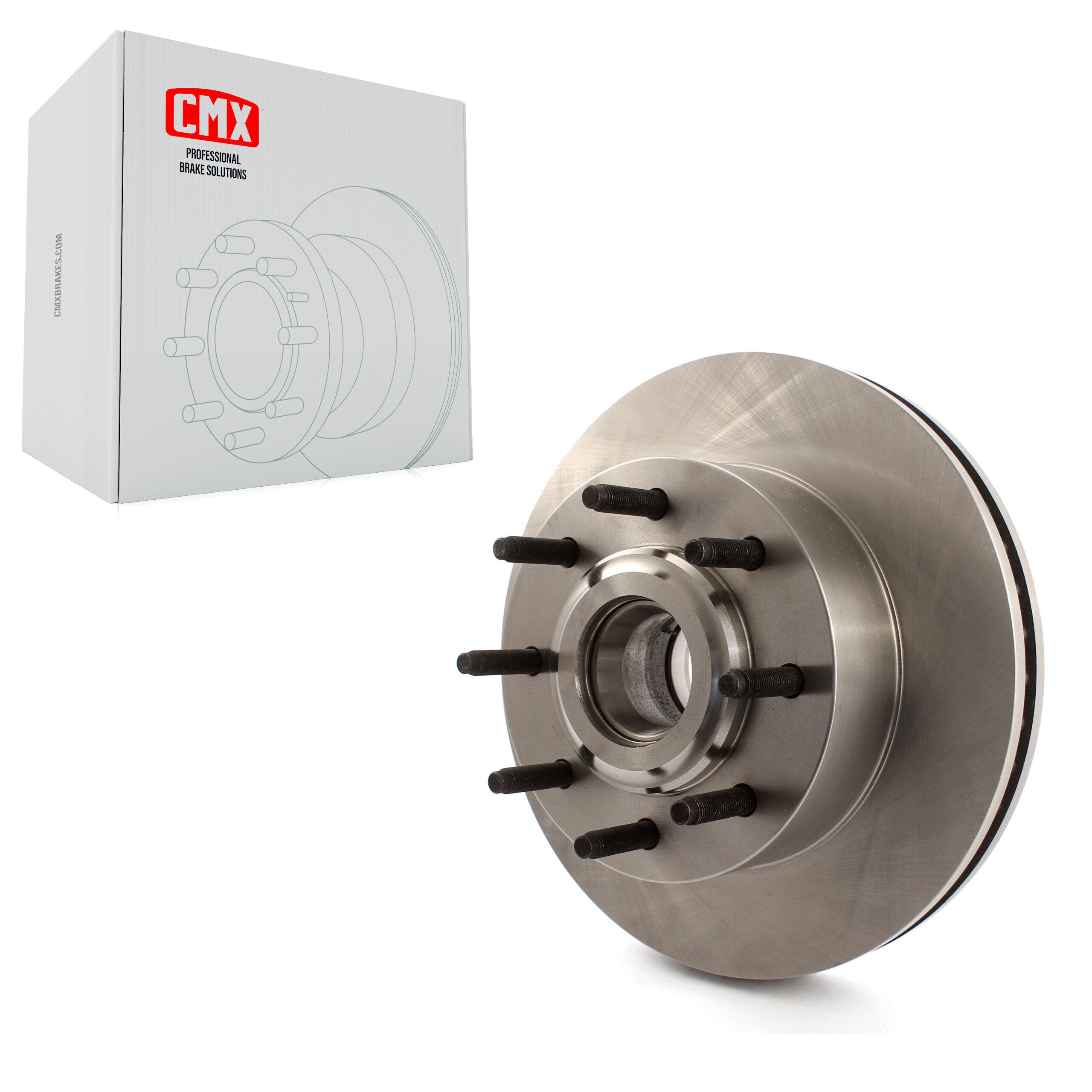 CMX 8-680640 Disc Brake Rotor and Hub Assembly for 2008-2013 Ford F-250 Super Duty product image