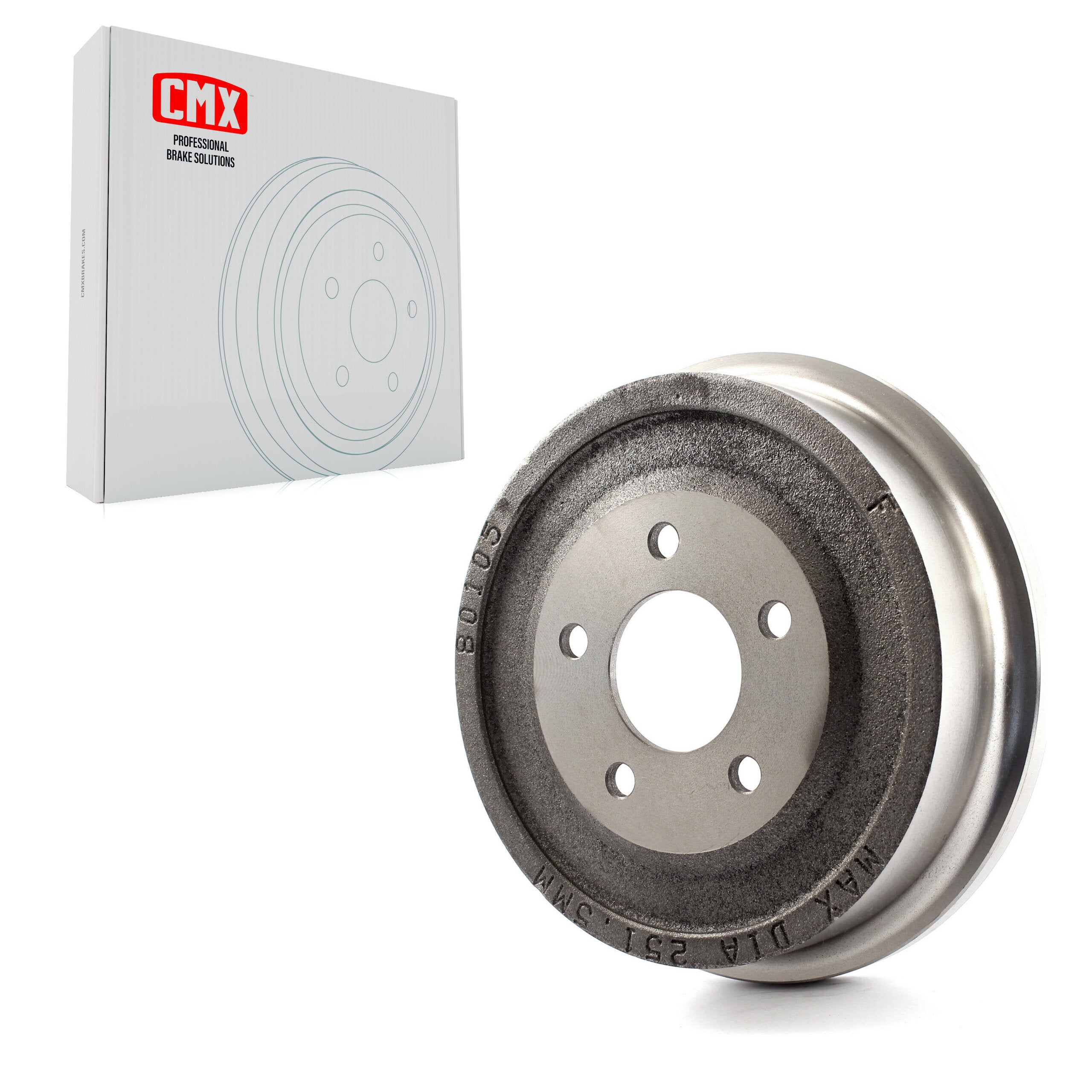 CMX 8-9740 Brake Drum for 2001-2007 Pontiac Torrent product image