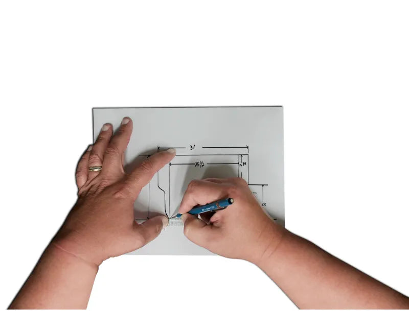 AFCO 80002-B-SB-Y Custom Build Vertical Street Rod Radiator Black Finish