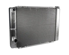 AFCO 80101FNDP-20 27.5" Double Pass 20AN Inlet Aluminum Radiator Circle Track Ford