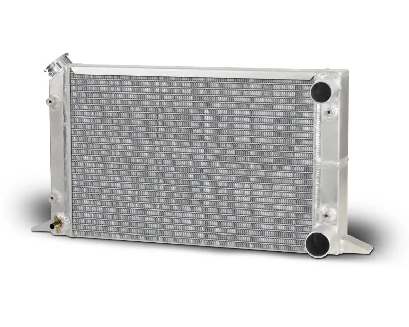AFCO 80104N 1-1/2 Inlet 1-3/4 Outlet Aluminum Radiator Sirocco Right Hand Double Pass