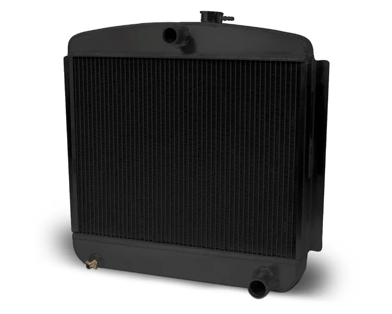 AFCO 80139-B-NA-N Aluminum Black Radiator Chevrolet 1949-1954
