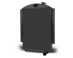 AFCO 80143-B-NA-N Aluminum Black Radiator Chevrolet 1938