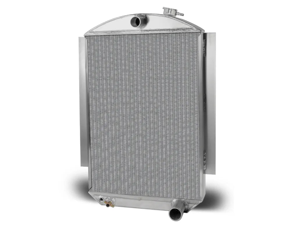 AFCO 80144-S-NA-N Aluminum Satin Radiator Chevrolet 1937 & 1939