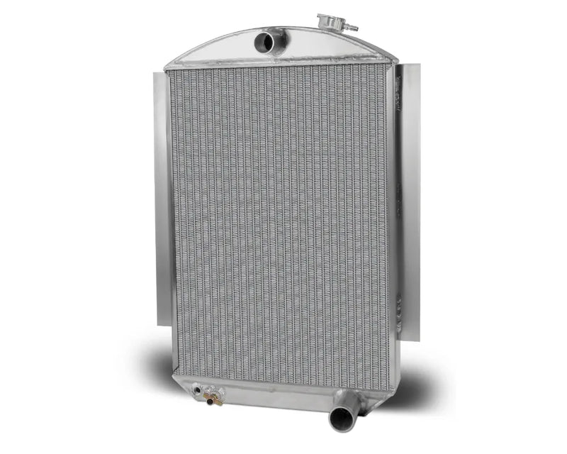 AFCO 80144-S-NA-N Aluminum Satin Radiator Chevrolet 1937 & 1939