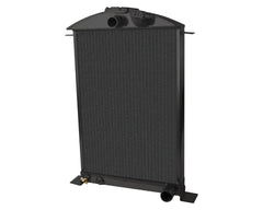 AFCO 80149-B-NA-N Aluminum Black Radiator Ford 1936