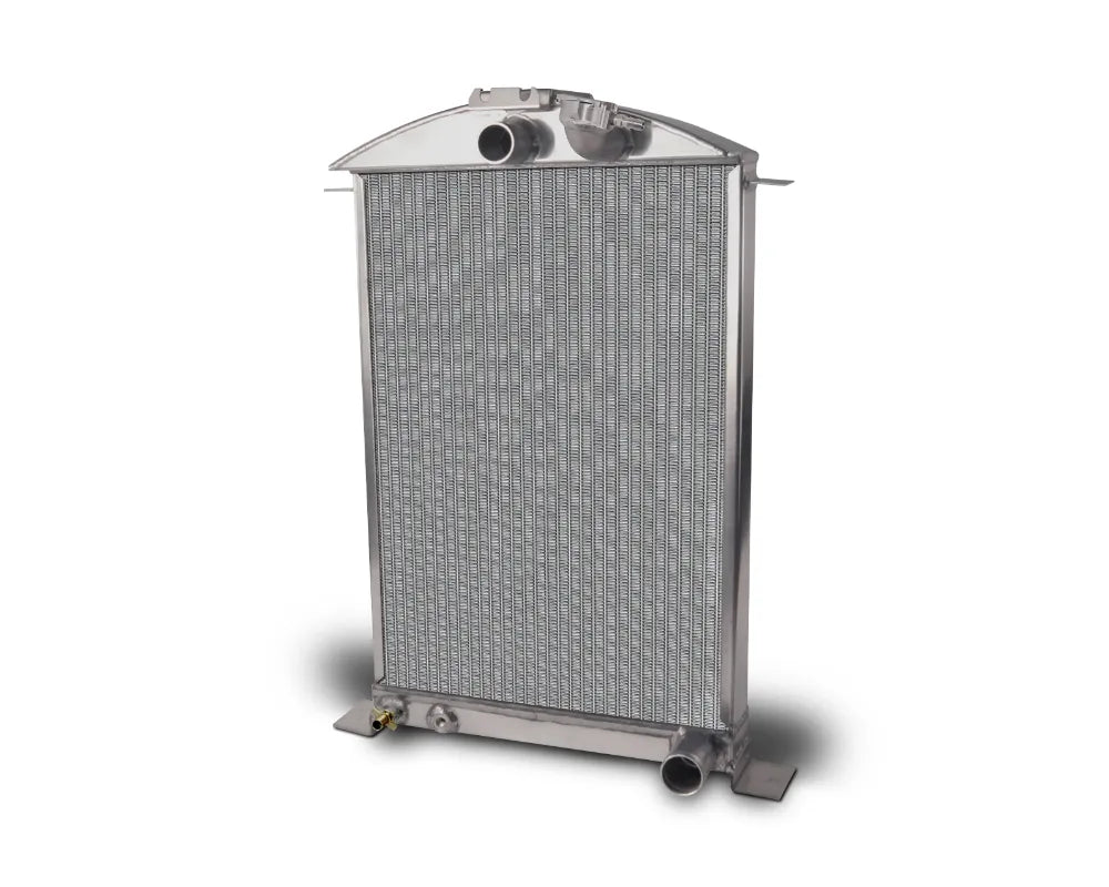 AFCO 80149-S-NA-N Aluminum Satin Radiator Ford 1936