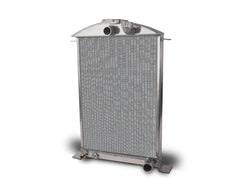 AFCO 80149-S-NA-N Aluminum Satin Radiator Ford 1936