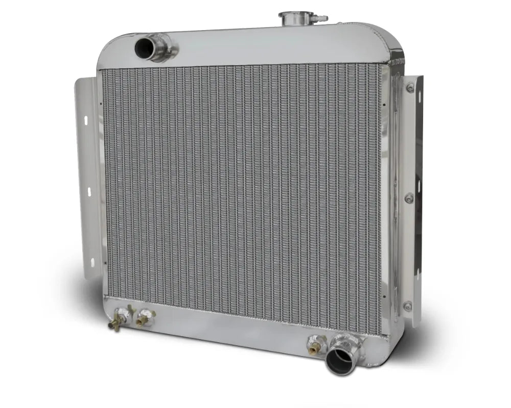 AFCO 80170-S-NA-N Aluminum Satin Radiator Chevrolet 1957
