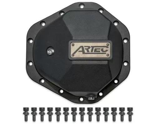 Artec Industries AX1015 Hardcore Diff Cover for GM14T w/ 3/8in Bolts for 2018-2020 Jeep Wrangler / Wrangler JK image