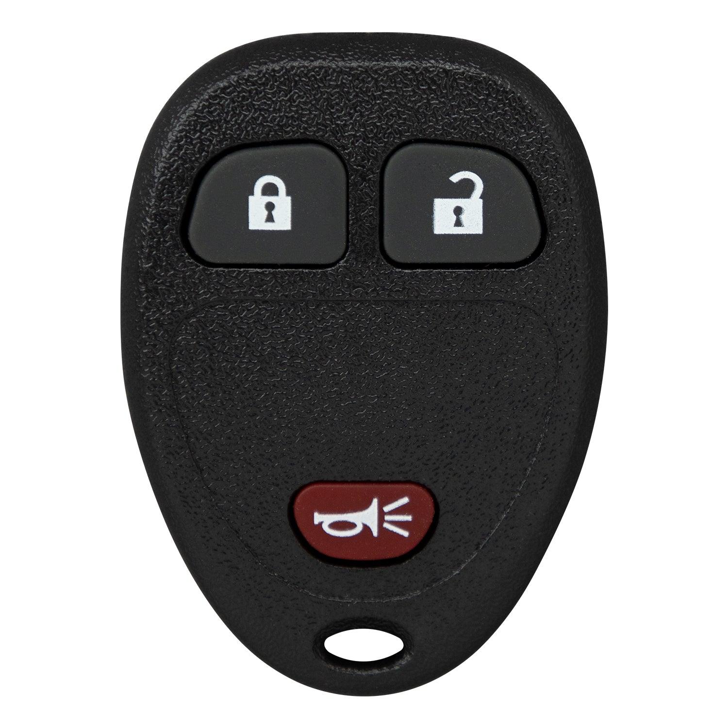 3 Button Keyless Entry Remote Key Fob Transmitter KOBGT04A 15777636 15100811 5927411 for Chevrolet HHR Uplander Relay Montana Terraza