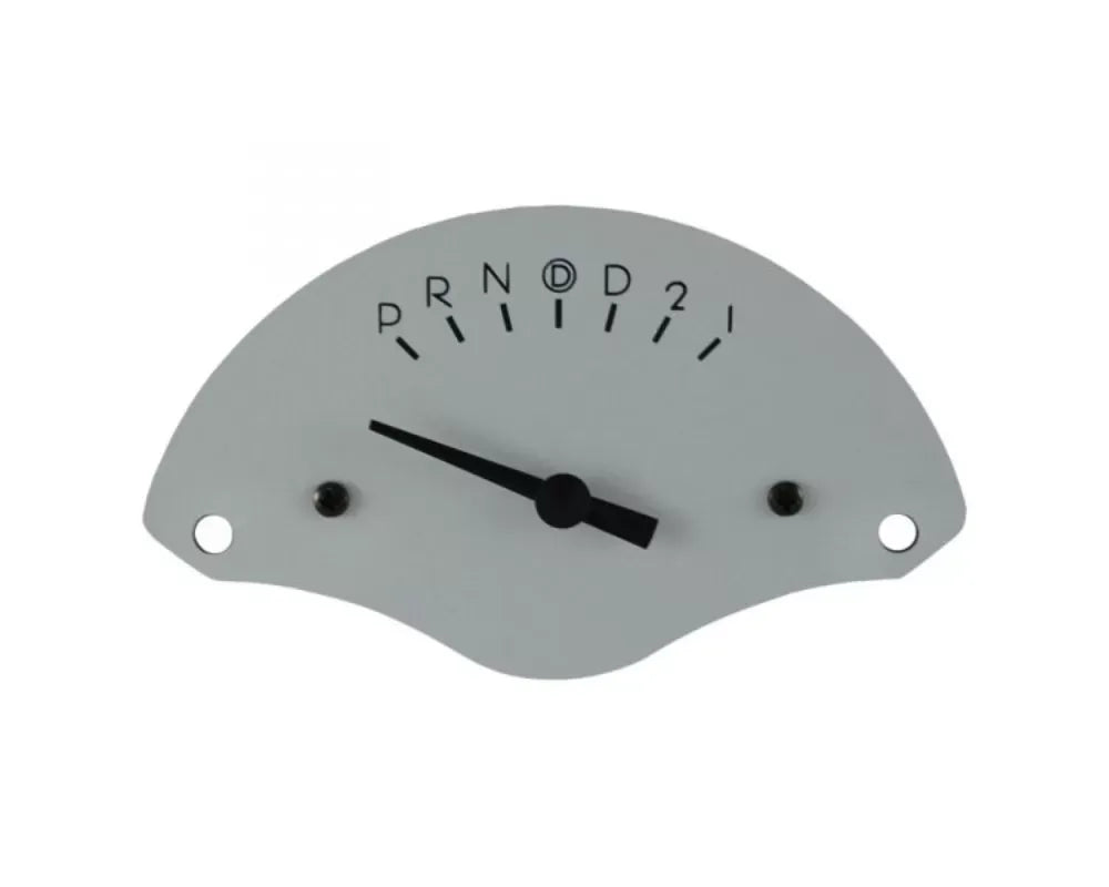 Classic Instruments BE06W Bel Era Series 2-1/8" White Gear Position Indicator w/ Overdrive for 1955–1956 Chevrolet Bel Air