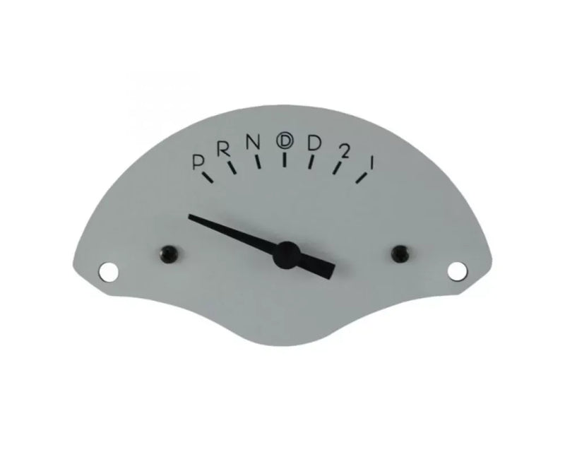 Classic Instruments BE06W Bel Era Series 2-1/8" White Gear Position Indicator w/ Overdrive for 1955–1956 Chevrolet Bel Air