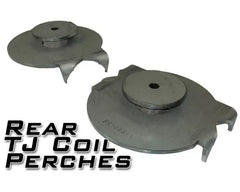 Artec Industries BR1033 3" Rear TJ Coil Perches And Retainers Pair for 1997-2006 Jeep Wrangler image