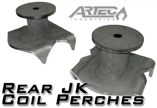 Artec Industries BR1136 Rear Coil Perches and Retainers for 2007-2017 Jeep Wrangler image