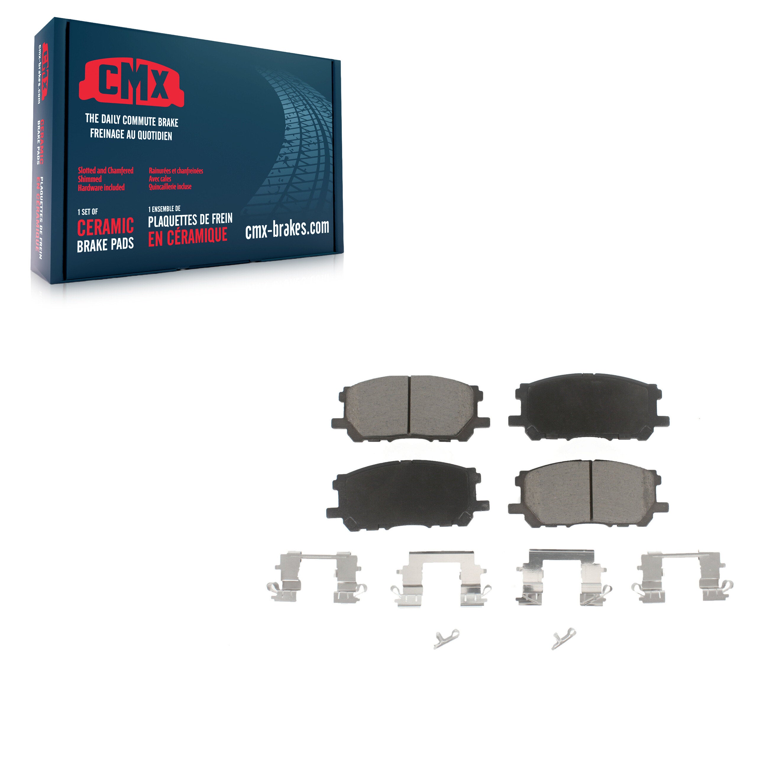 CMX CMX-D1005 Disc Brake Pad for 2004-2009 Lexus RX350 product image