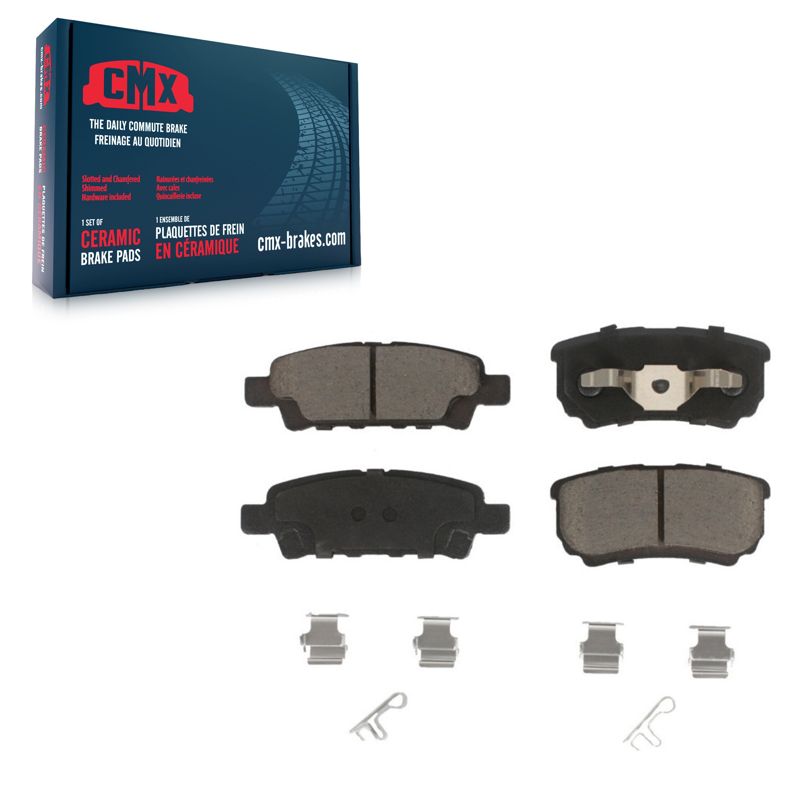 CMX CMX-D1037 Disc Brake Pad for 2004-2017 Mitsubishi Lancer product image