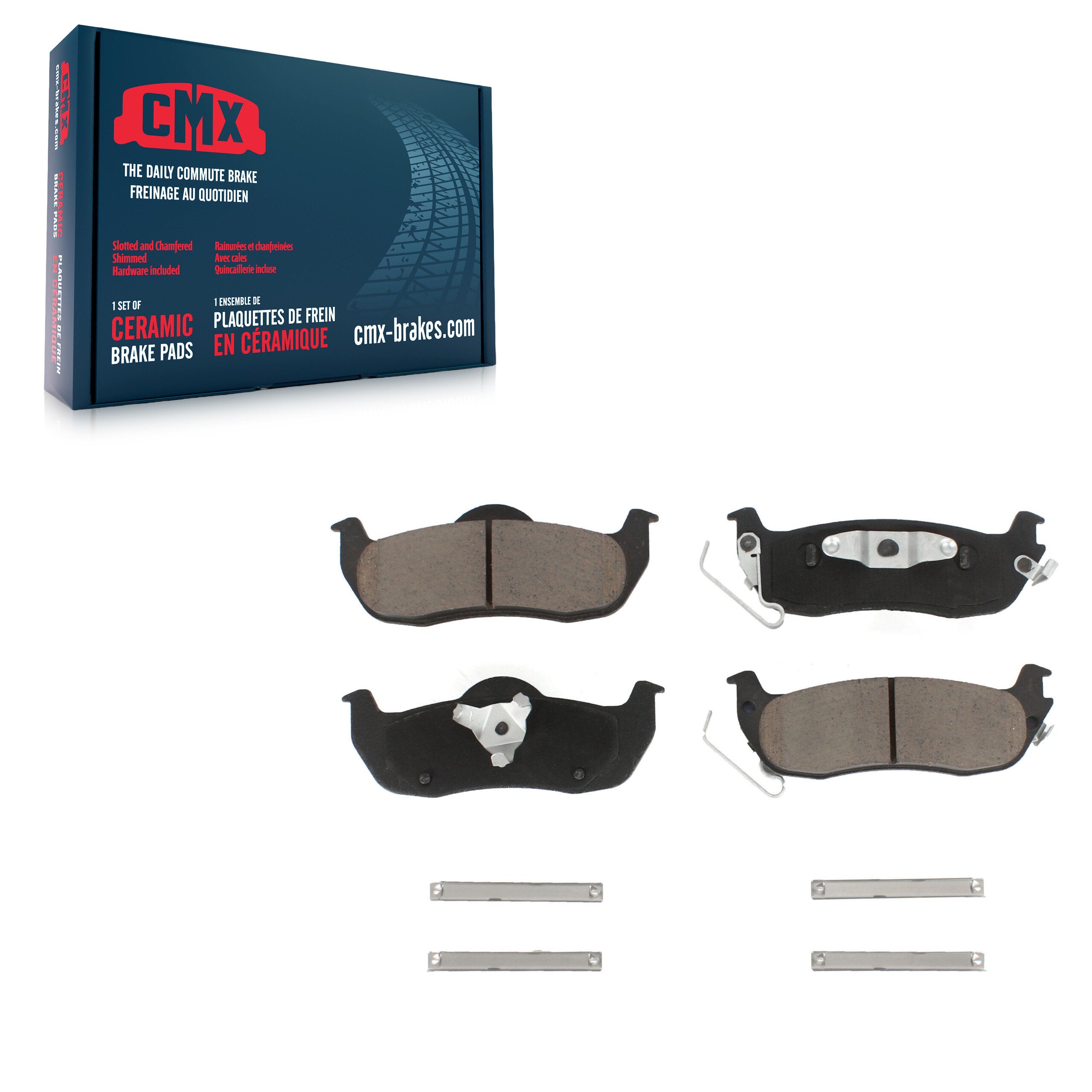 CMX CMX-D1041 Disc Brake Pad for 2004-2015 Jeep Grand Cherokee product image