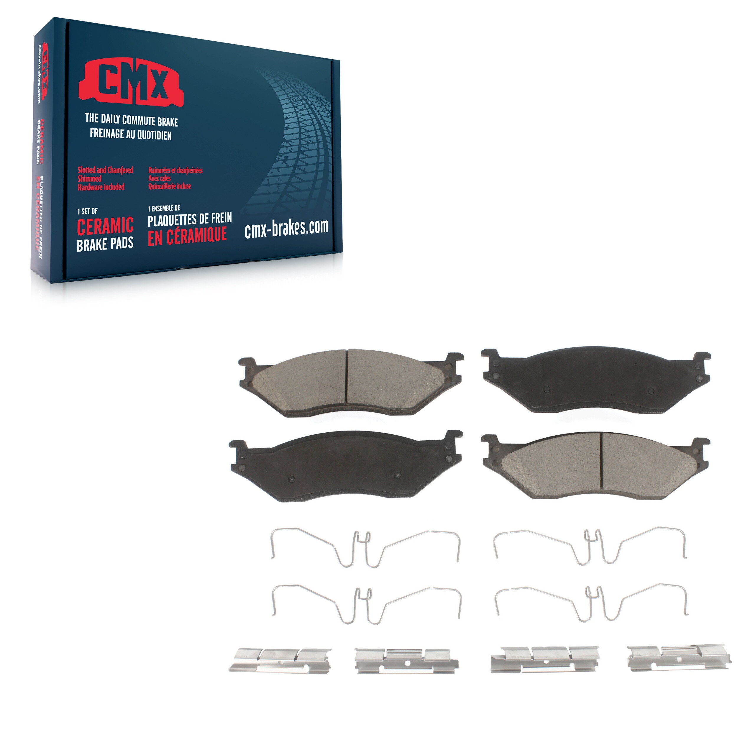 CMX CMX-D1066 Disc Brake Pad for 1999-2022 Ford F-53 Motorhome Chassis product image