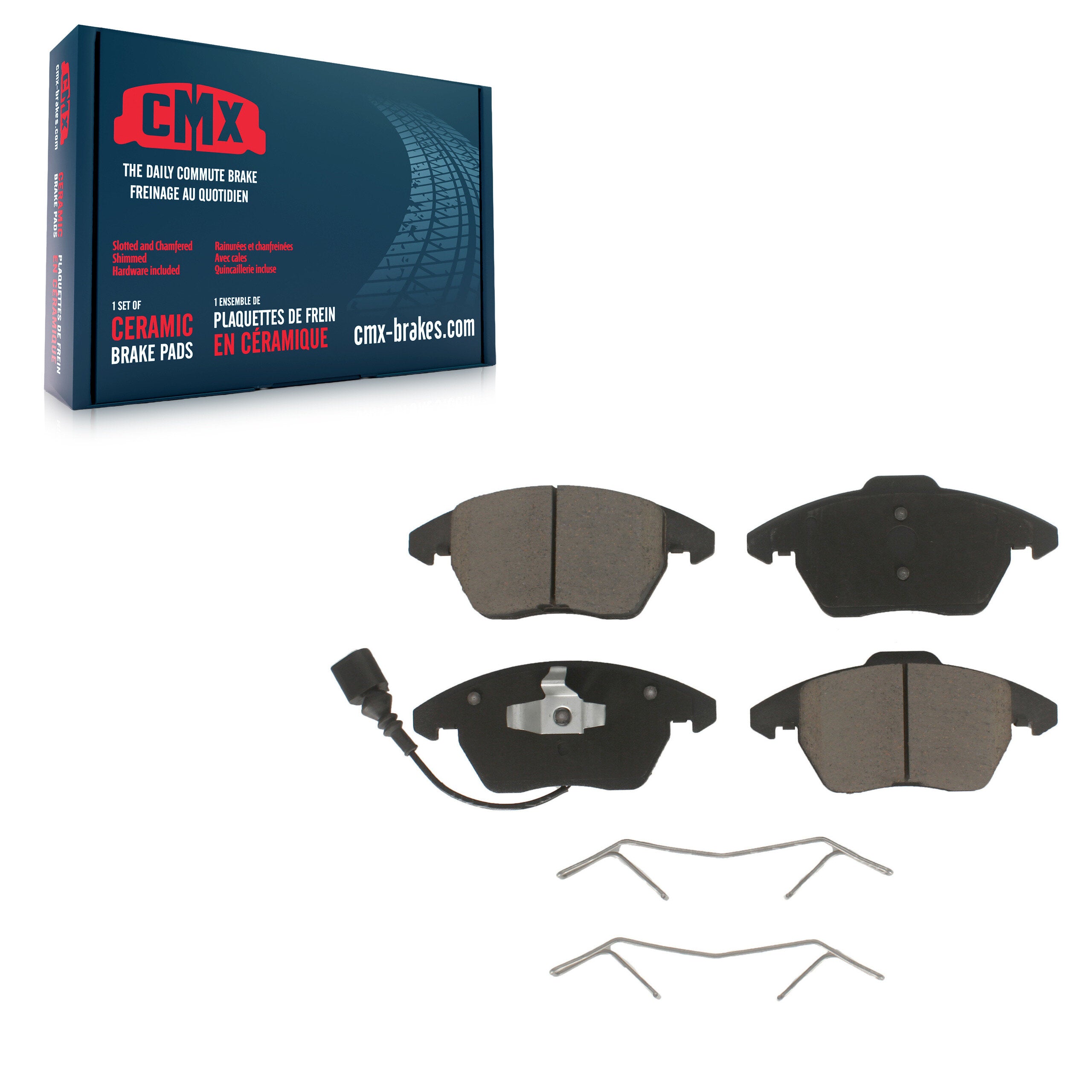 CMX CMX-D1107 Disc Brake Pad for 2005-2019 Volkswagen CC product image
