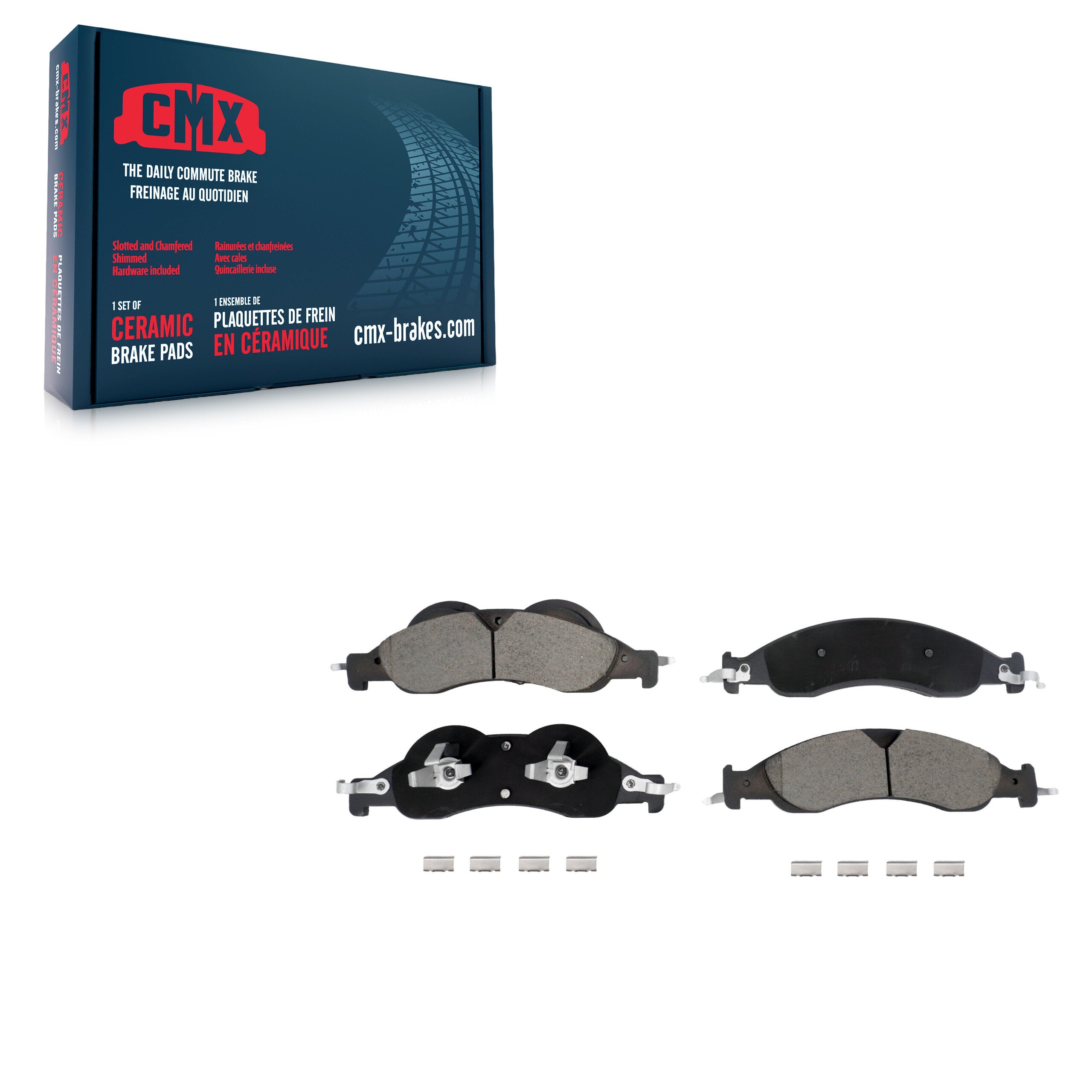 CMX CMX-D1278 Disc Brake Pad for 2007-2009 Ford Expedition product image