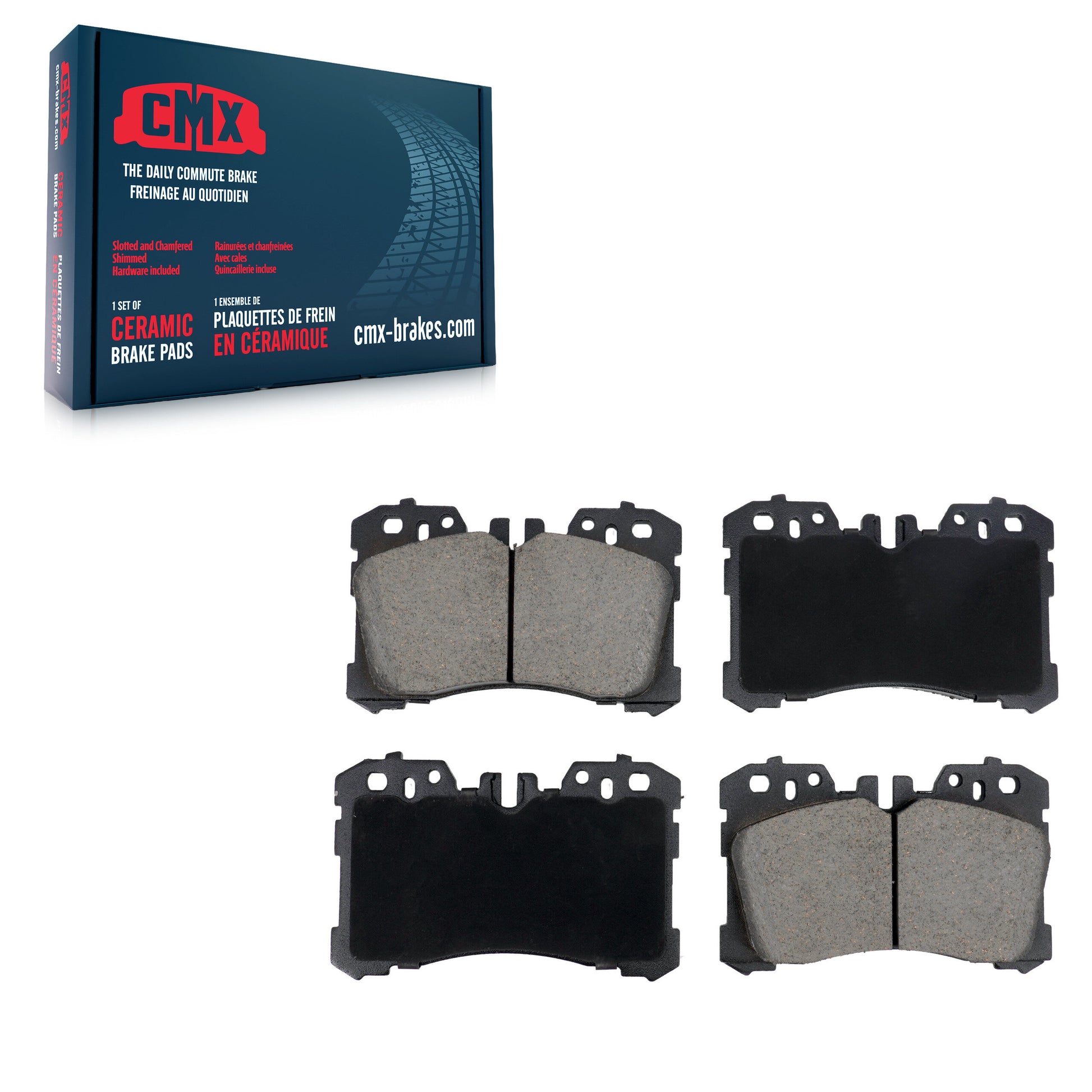 CMX CMX-D1282 Disc Brake Pad for 2007-2025 Lexus LS500 product image