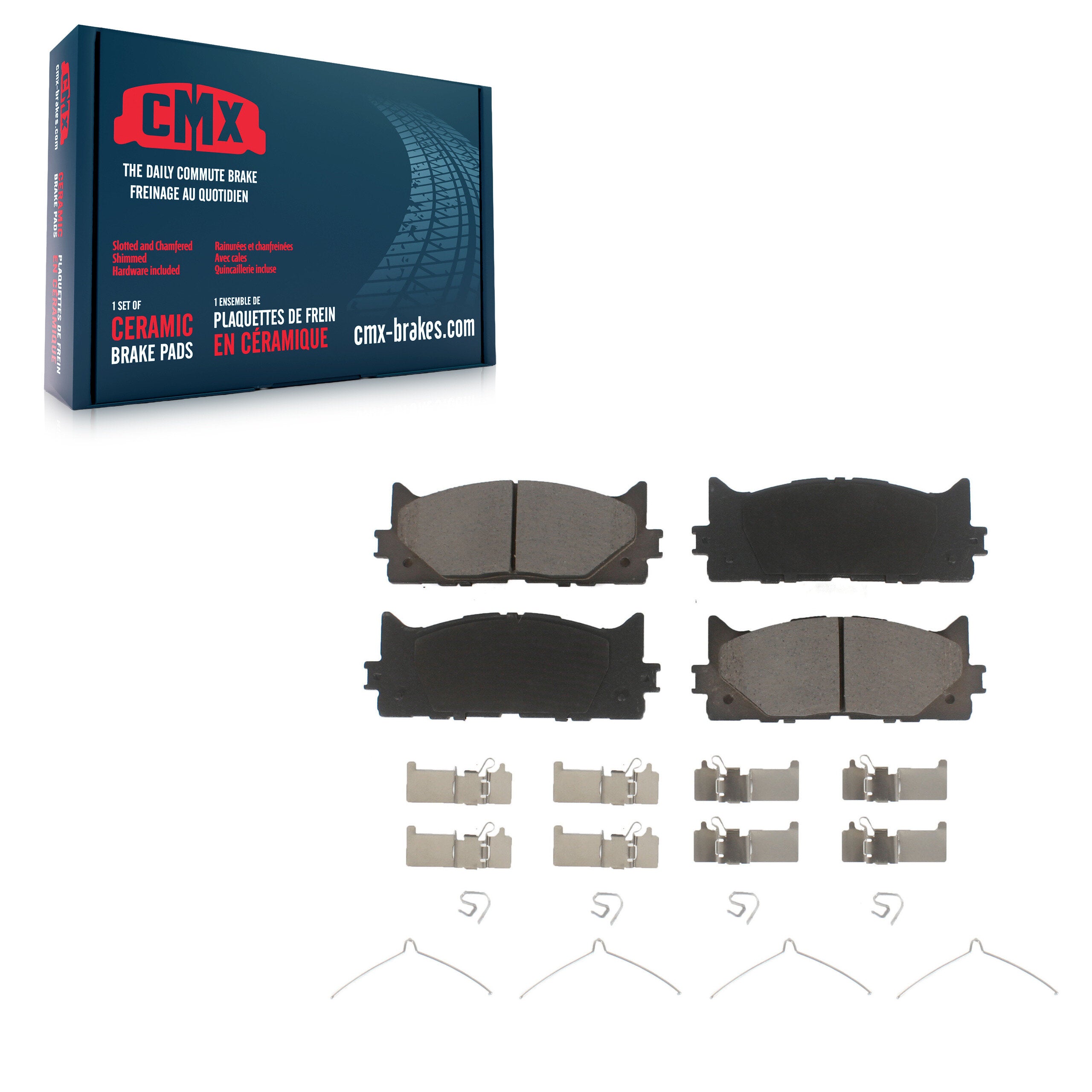 CMX CMX-D1293 Disc Brake Pad for 2007-2018 Lexus ES300h product image