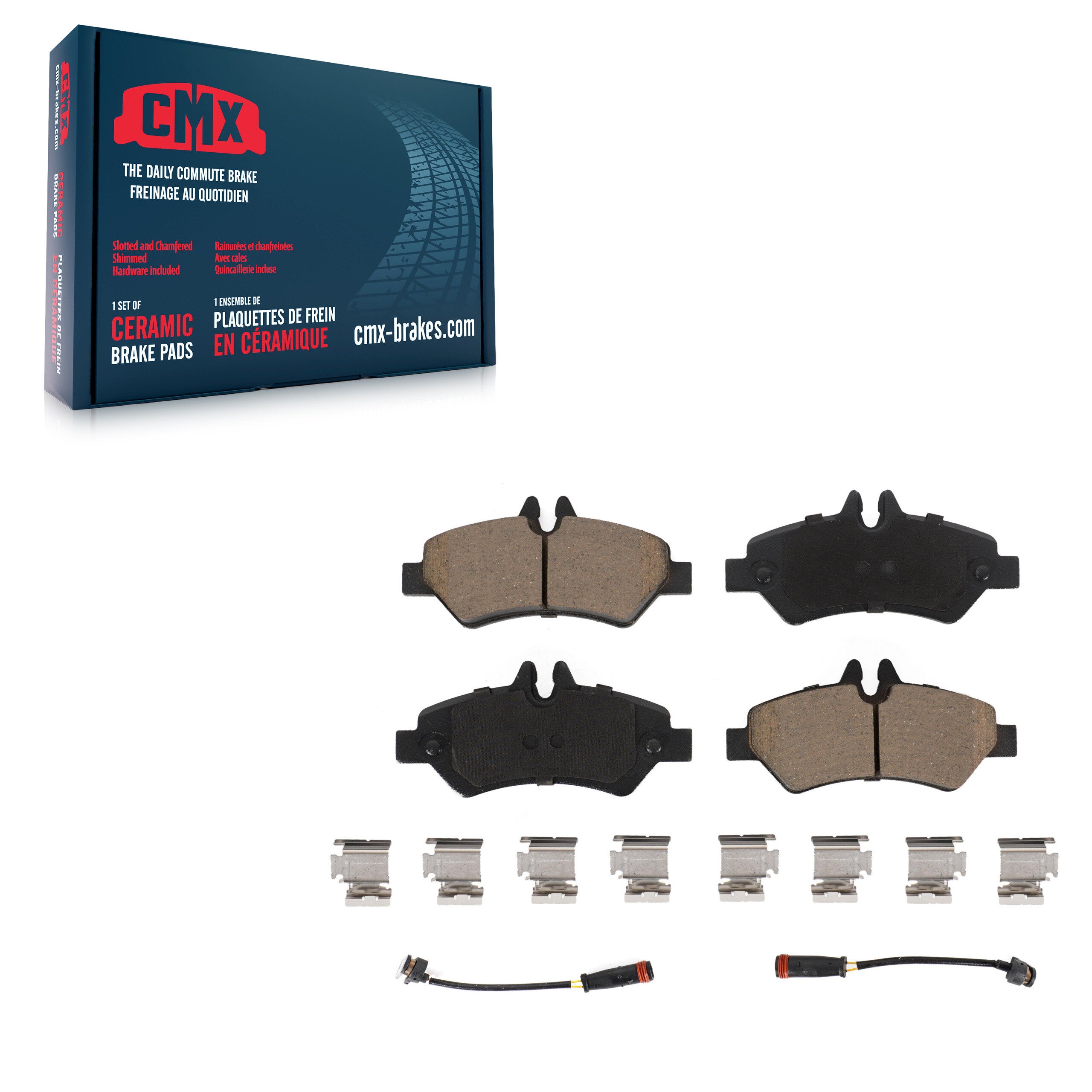 CMX CMX-D1317A Disc Brake Pad for 2007-2018 Freightliner Sprinter 3500 product image