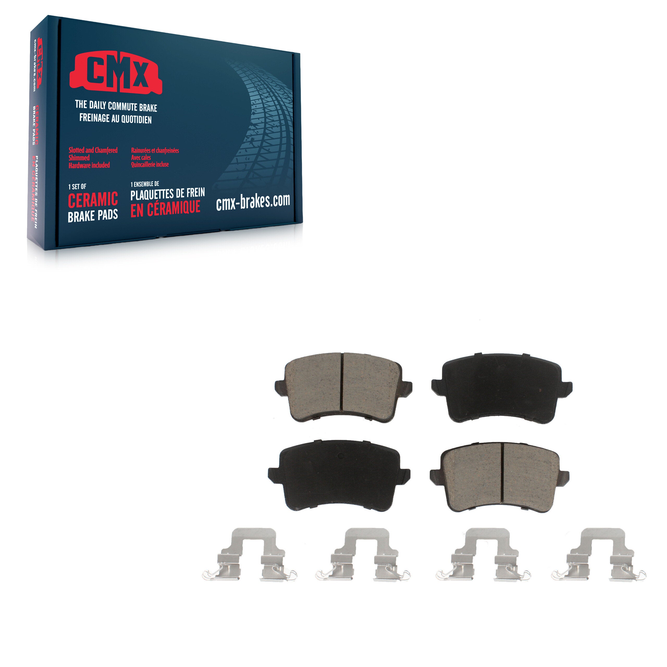 CMX CMX-D1386 Disc Brake Pad for 2008-2017 Audi Q5 product image