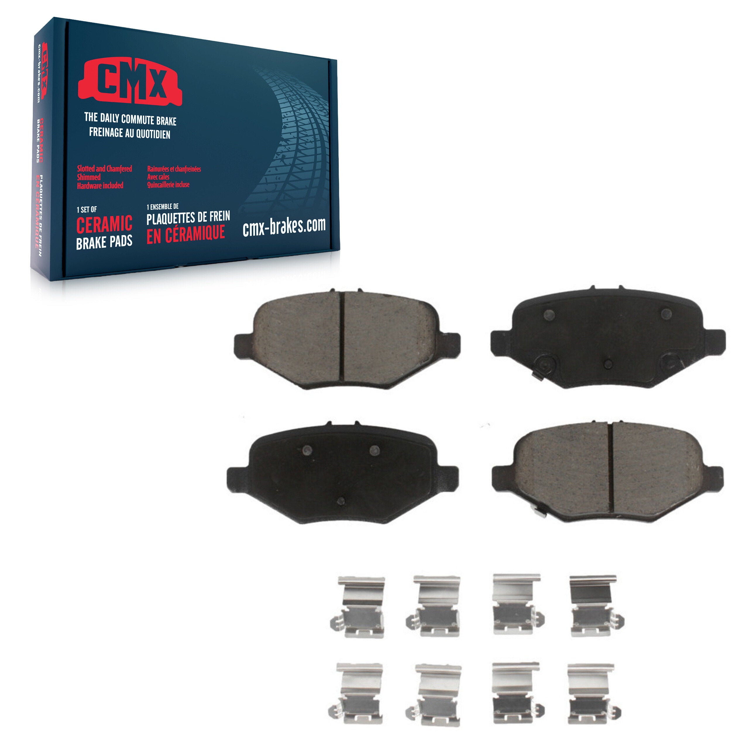 CMX CMX-D1612 Disc Brake Pad for 2012-2019 Ford Taurus product image