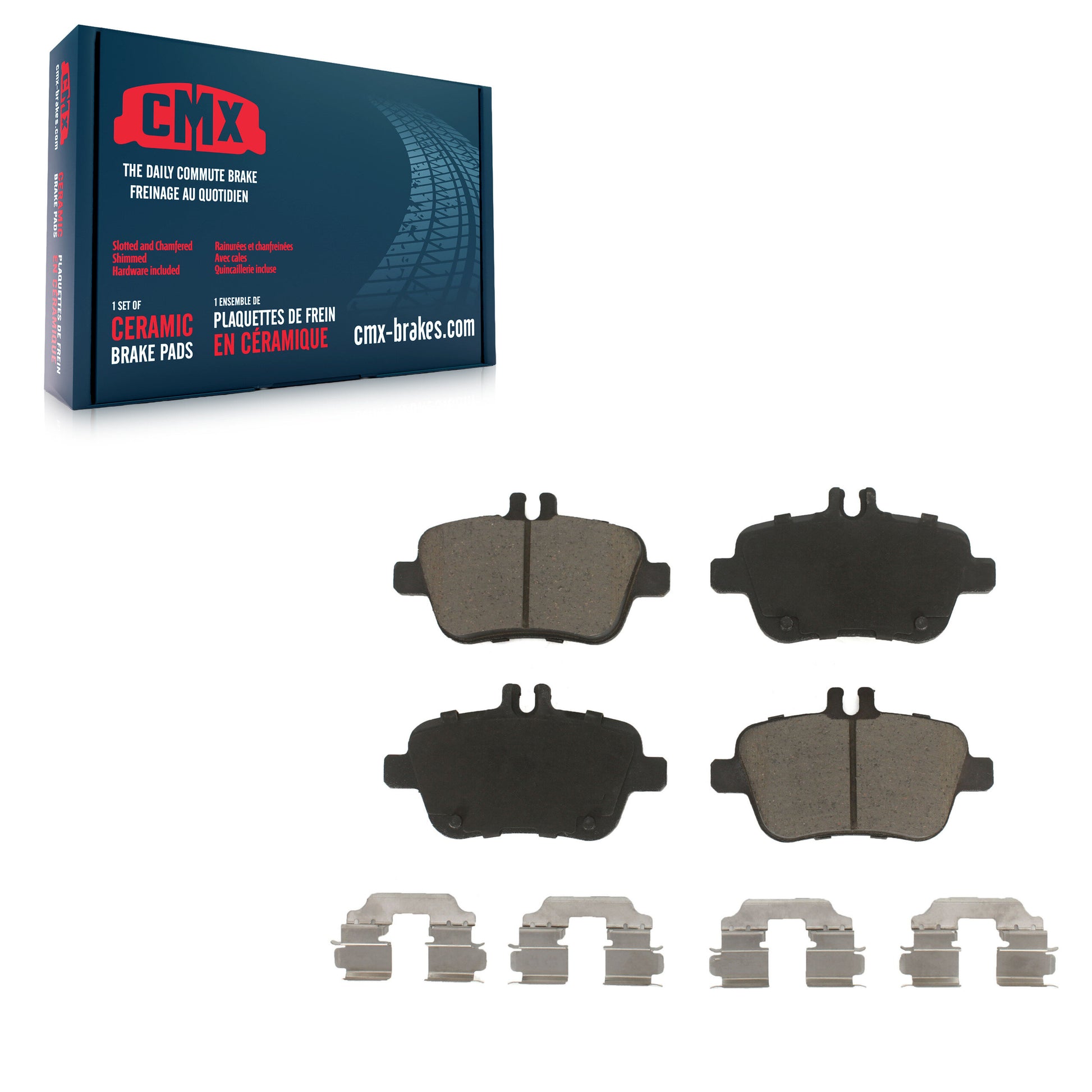 CMX CMX-D1646 Disc Brake Pad for 2012-2020 INFINITI QX30 product image