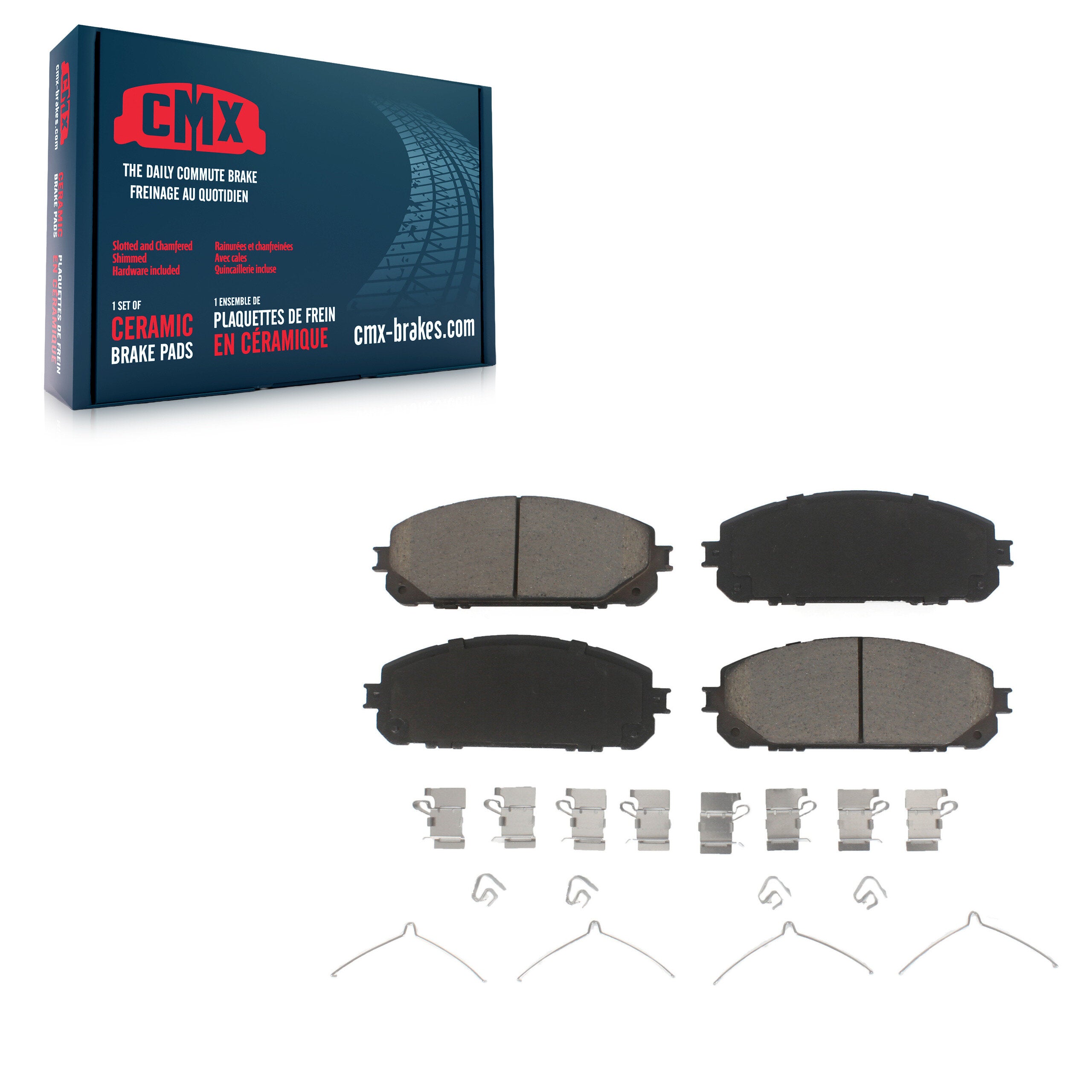 CMX CMX-D1843 Disc Brake Pad for 2014-2023 Jeep Cherokee product image