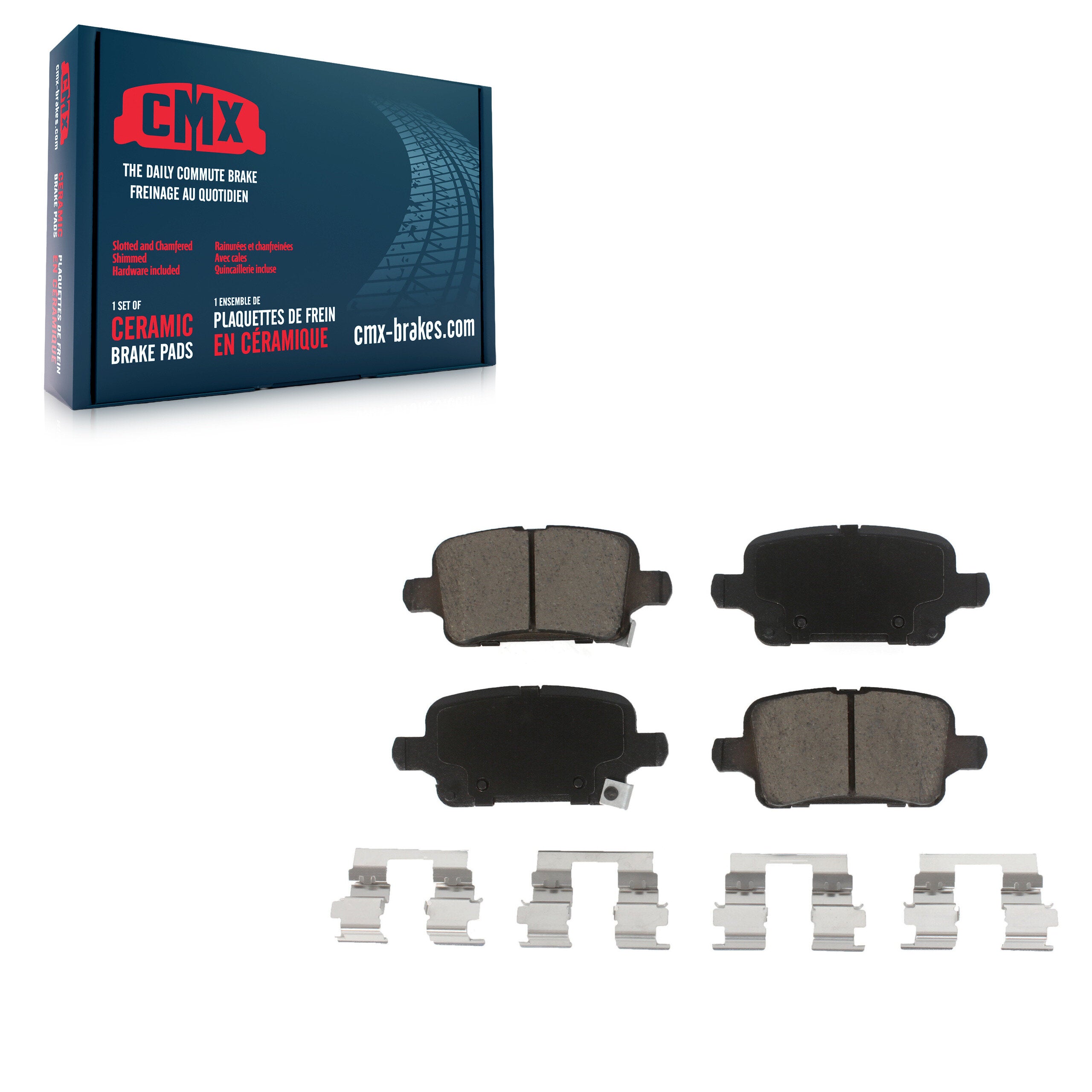 CMX CMX-D1857 Disc Brake Pad for 2016-2023 Chevrolet Bolt EUV product image