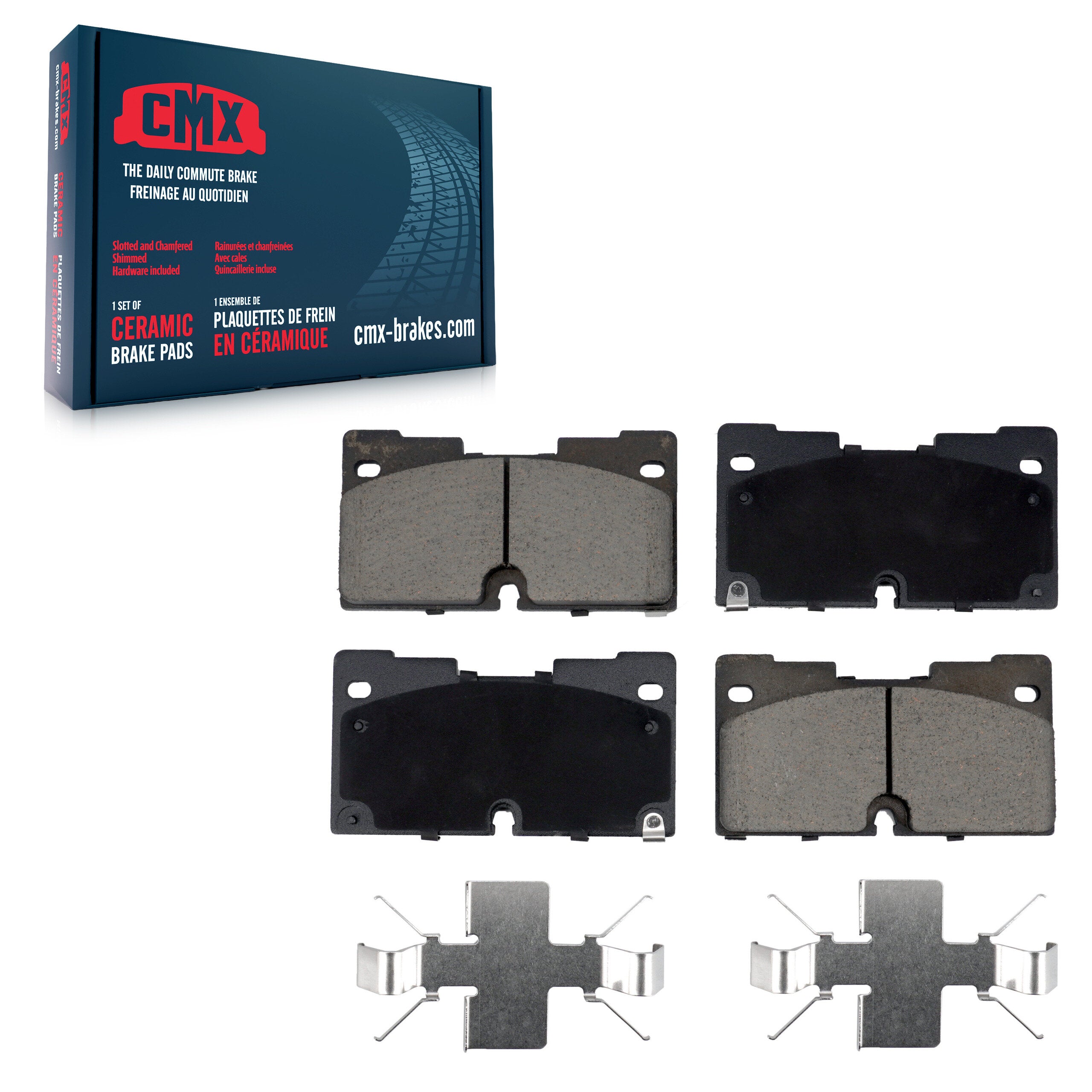 CMX CMX-D2173 Disc Brake Pad for 2019-2024 Chevrolet Silverado 1500 LTD product image