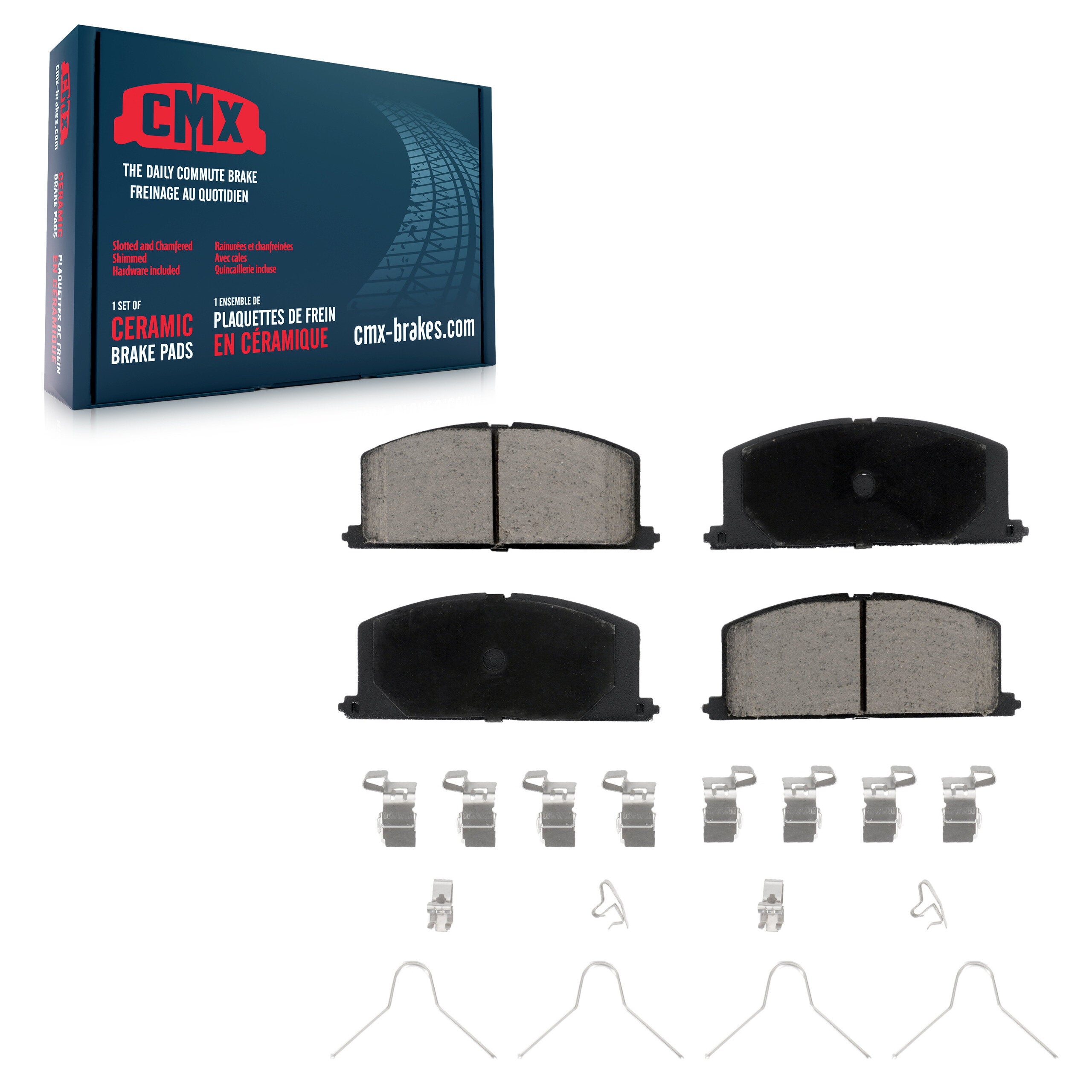 CMX CMX-D242 Disc Brake Pad for 1983-1999 Toyota Paseo product image