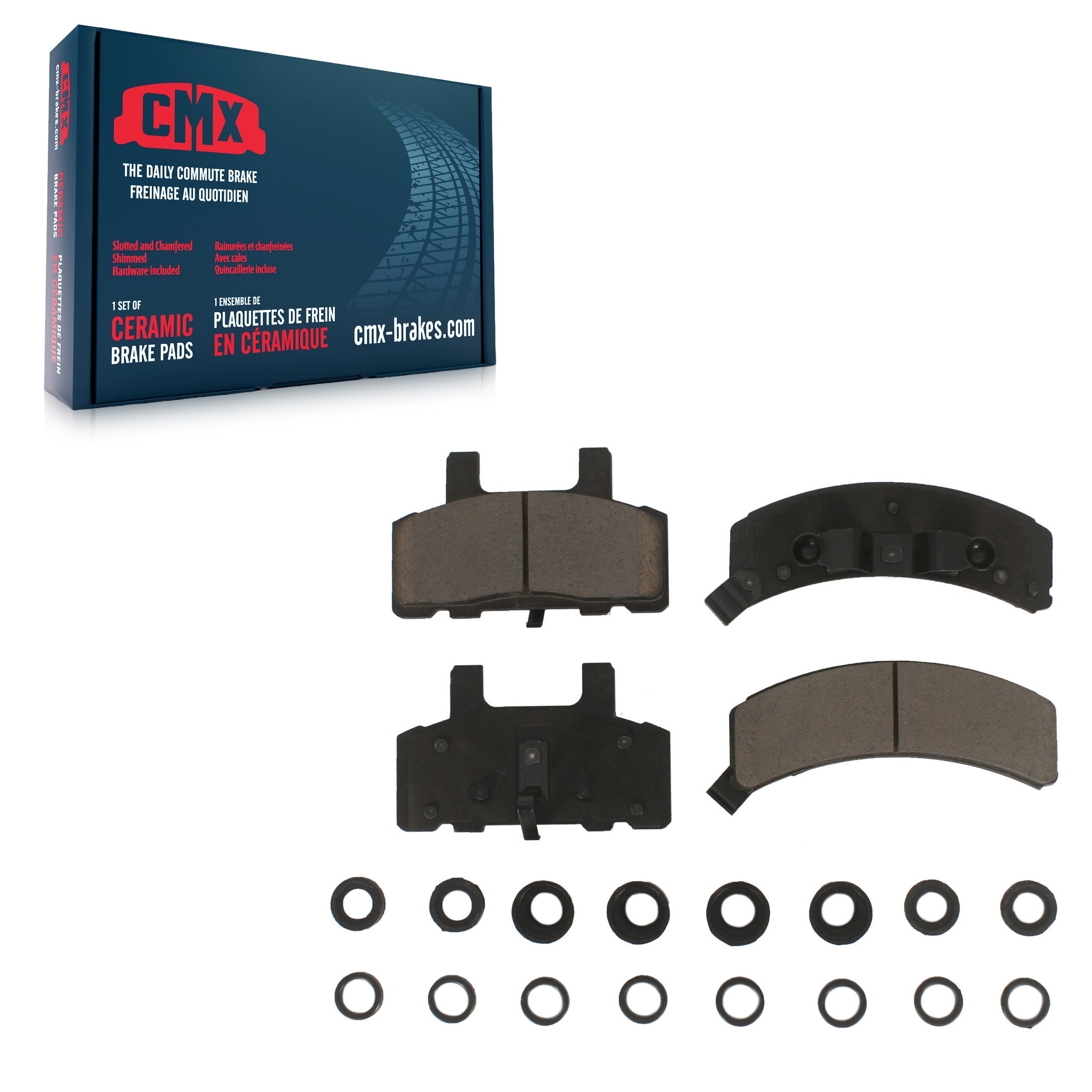 CMX CMX-D369 Disc Brake Pad for 1988-2002 Chevrolet Tahoe product image