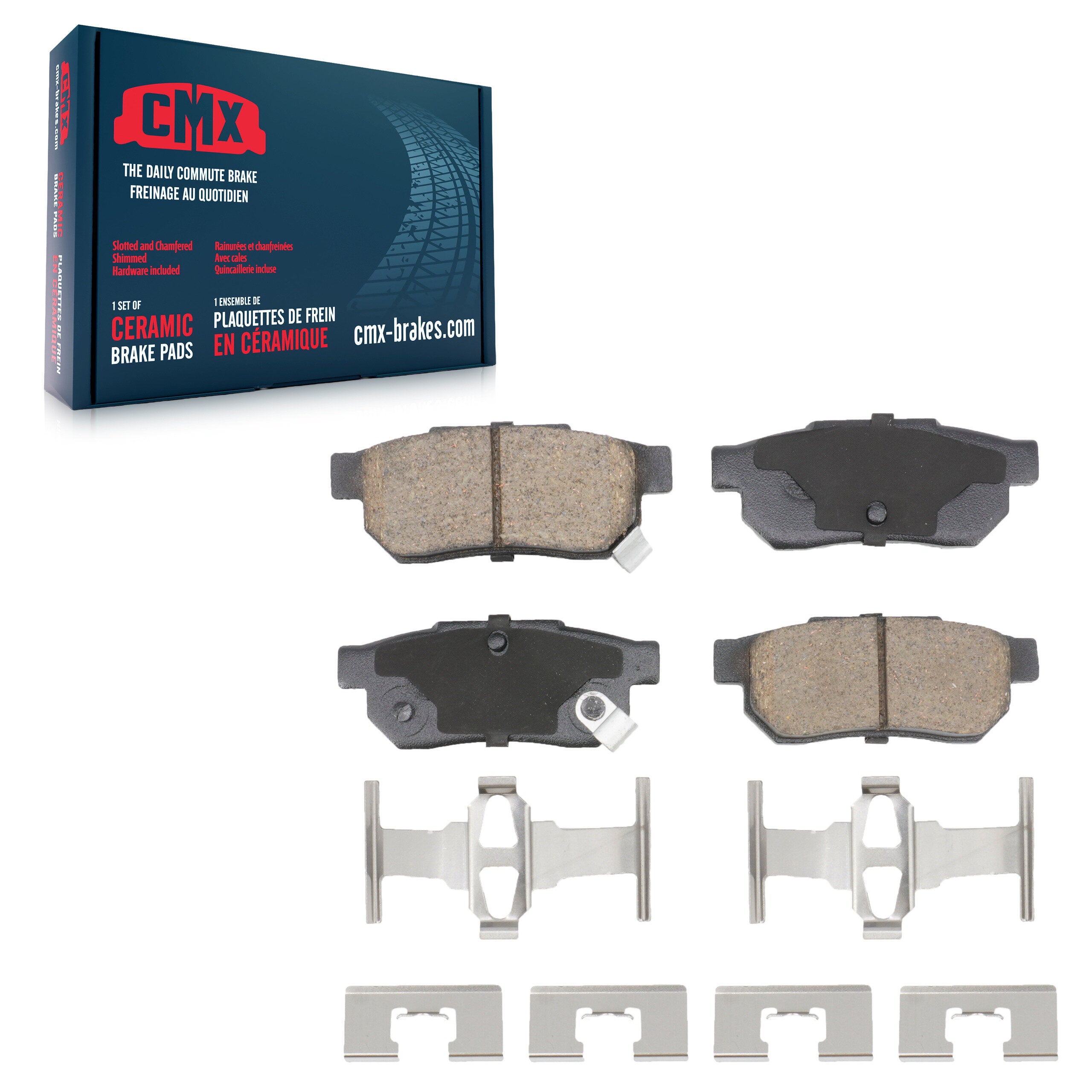 CMX CMX-D374 Disc Brake Pad for 1985-2014 Honda Fit product image