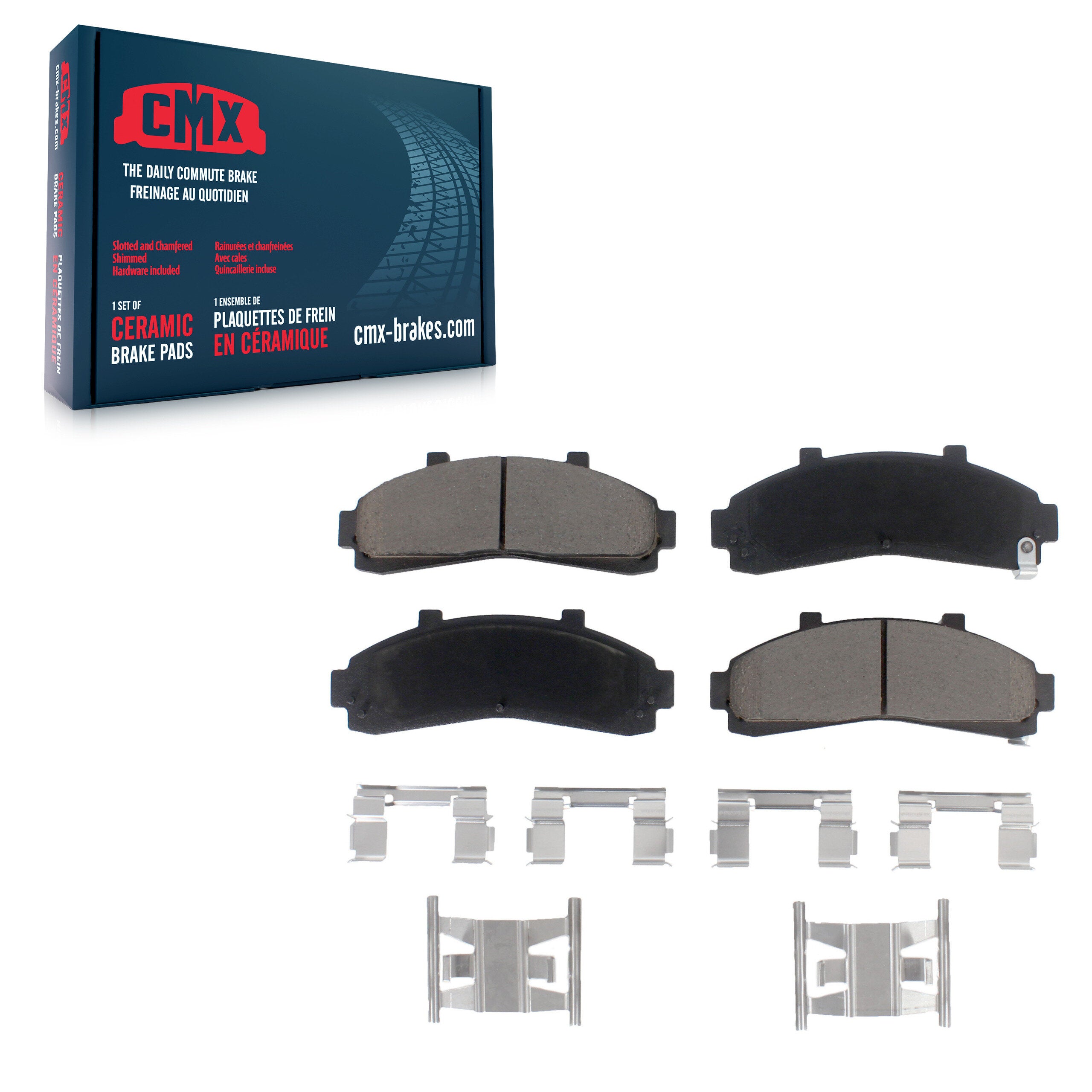 CMX CMX-D652 Disc Brake Pad for 1995-2002 Mazda B2300 product image
