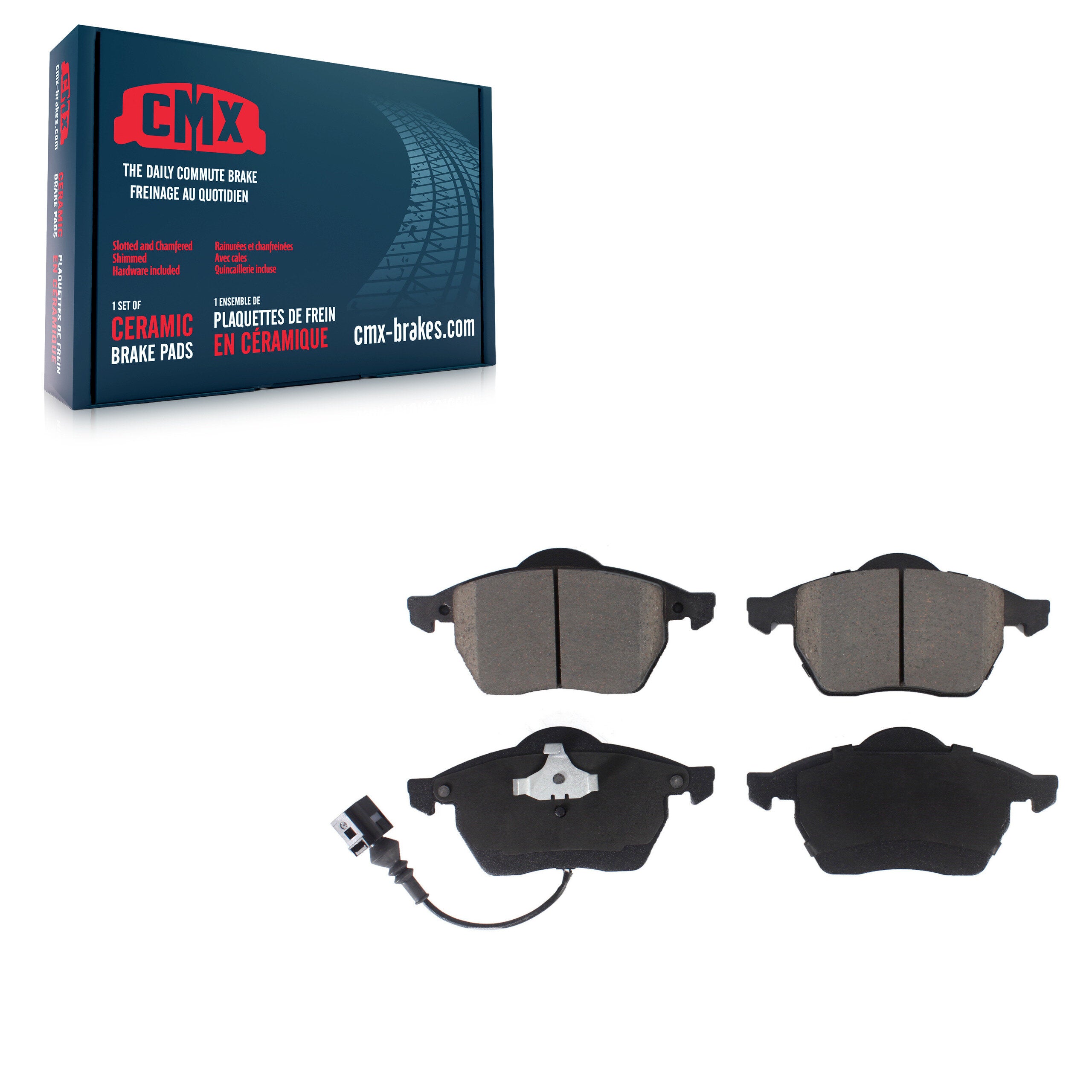 CMX CMX-D687A Disc Brake Pad for 1992-2010 Volkswagen Golf product image