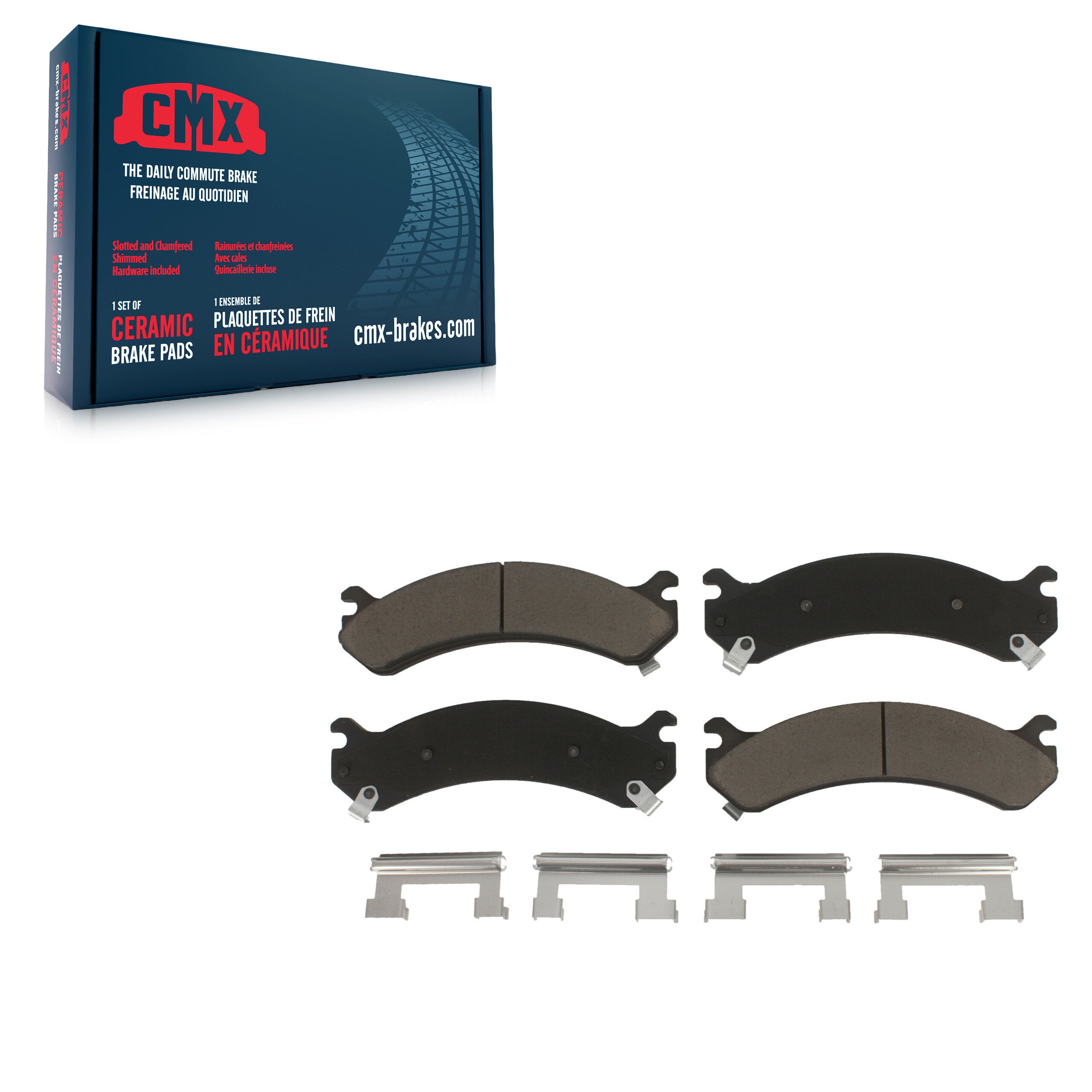 CMX CMX-D784 Disc Brake Pad for 1999-2020 Chevrolet Express 4500 product image