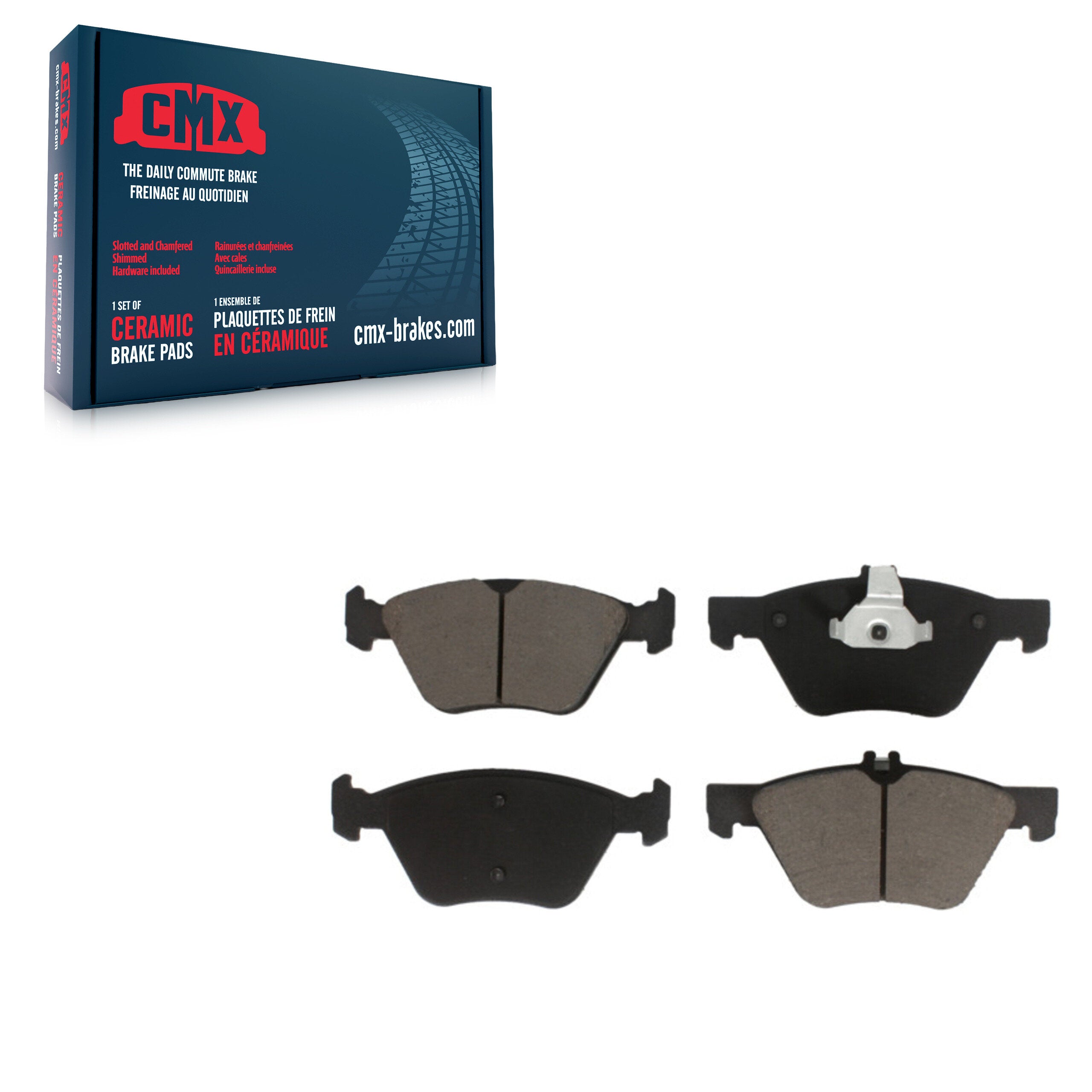 CMX CMX-D853 Disc Brake Pad for 1996-2009 Mercedes-Benz E300 product image