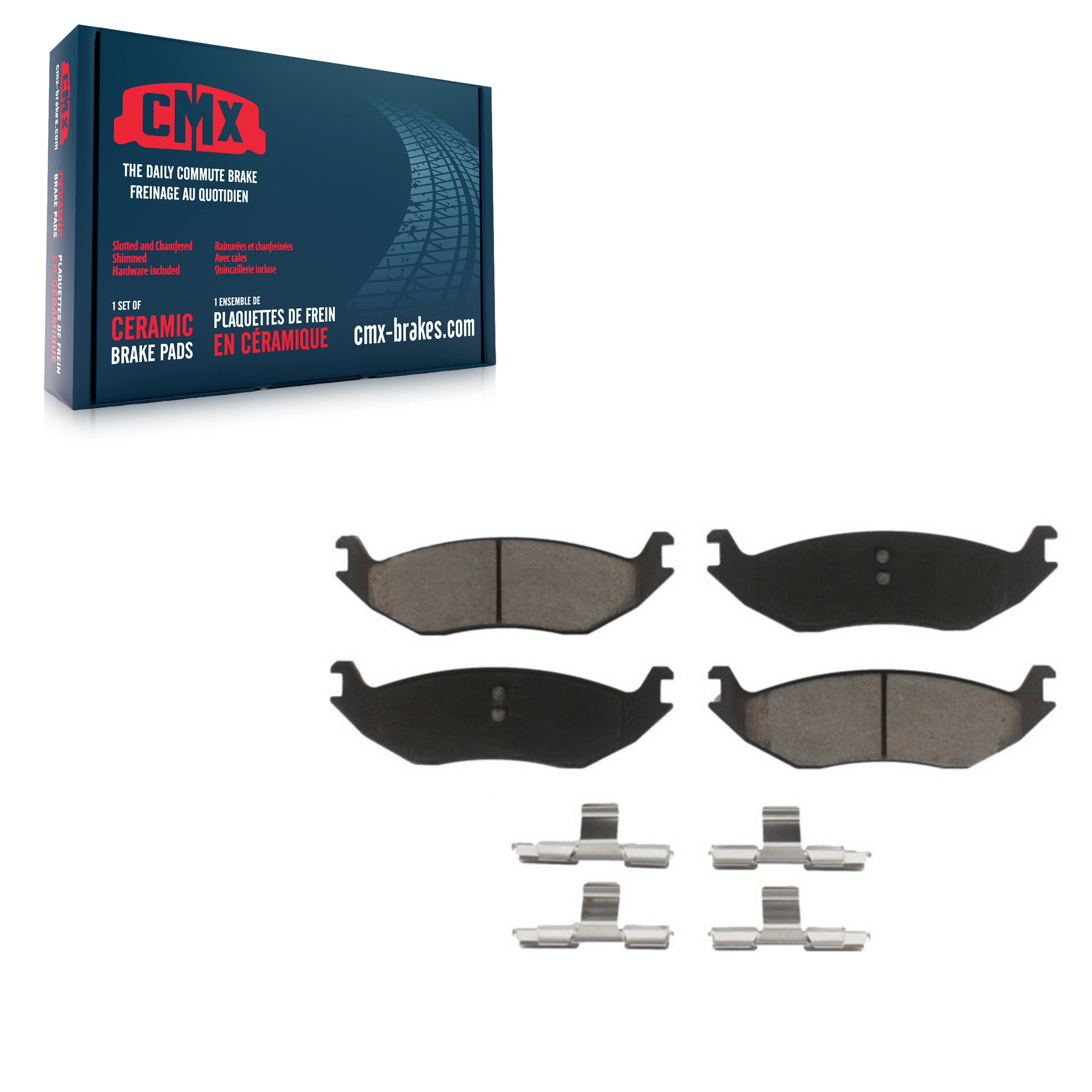 CMX CMX-D967 Disc Brake Pad for 2003-2023 Ram 1500 Classic product image