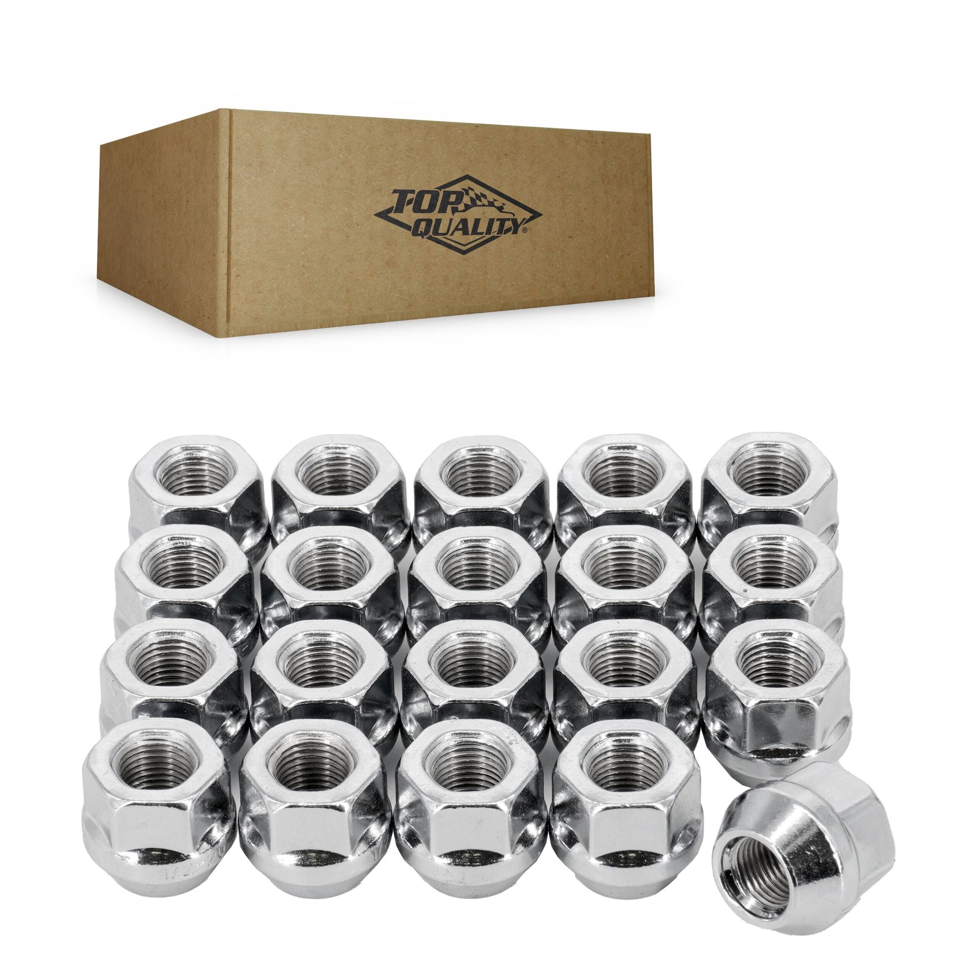 Top Quality CRM-90088 Wheel Lug Nut for 1980-2019 Ford Special Service Police Sedan, Ford Police Interceptor Sedan and More