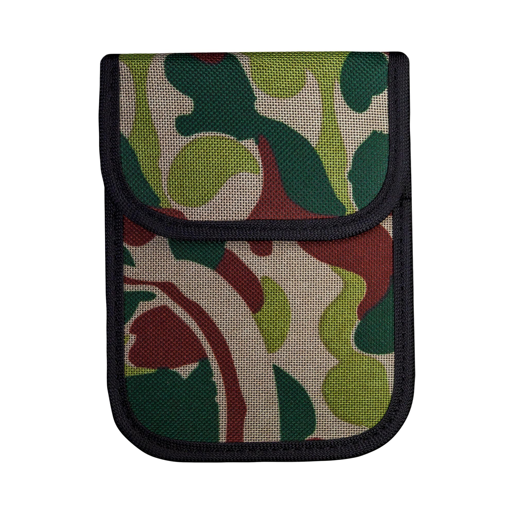 Camouflage Jungle Camo Faraday Bag for Car Key Fob – RFID Signal Blocking Pouch for Keyless Entry – Anti-Theft Protector Case
