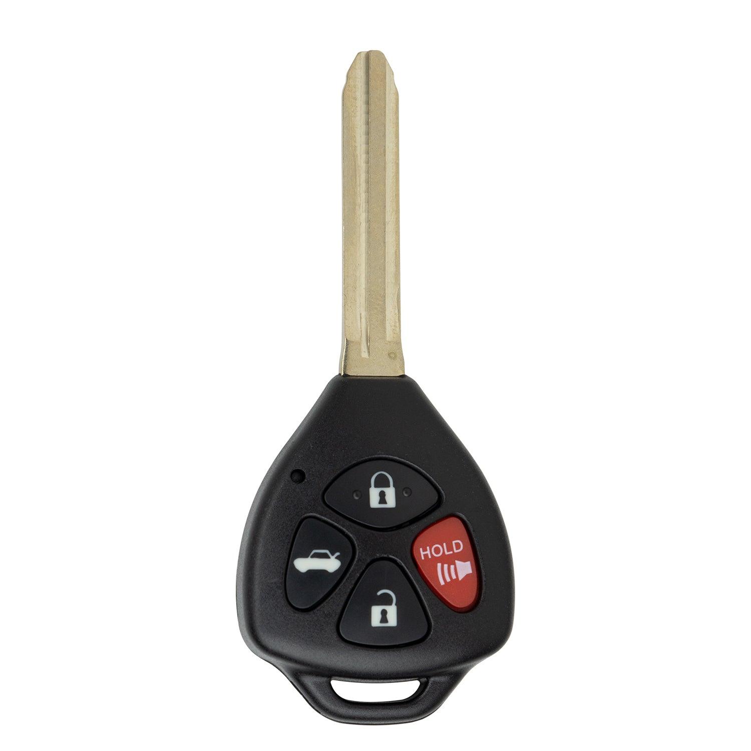 New Remote Head Key Remote for Toyota Camry 2007 2008 2009 2010 2011 Corolla 2009 2010 HYQ12BBY 4D67