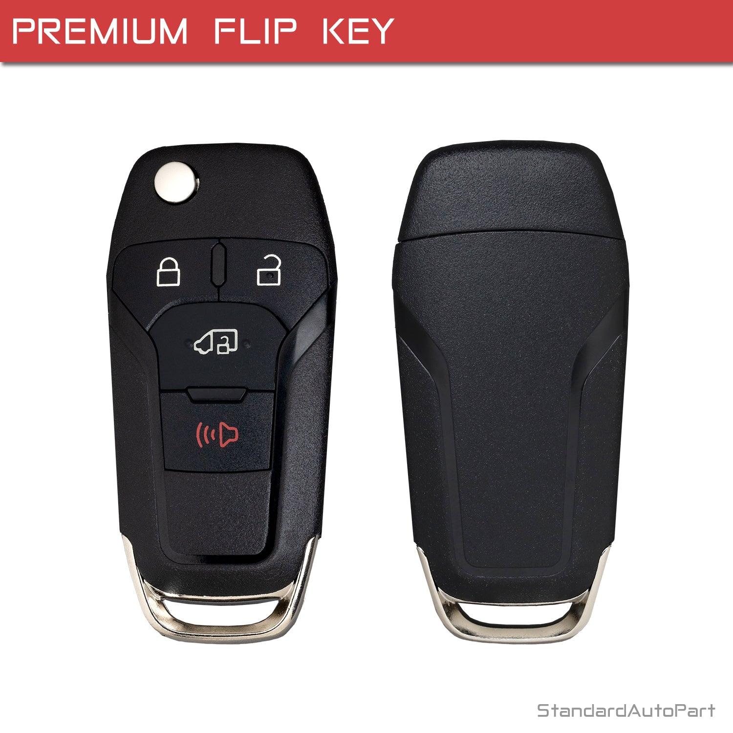 Smart Remote Flip Key for Ford Transit (2019-2021) Transit Connect (2019-2023) N5F-A08TAA 164-R8236 (Complete Unit)