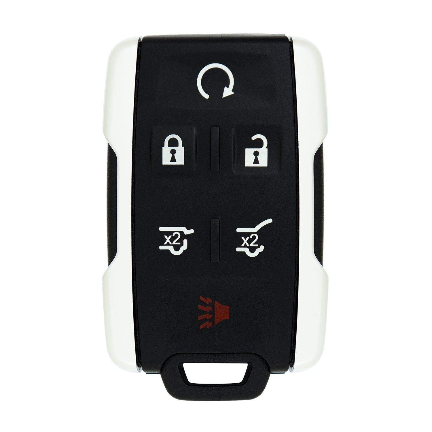 Flip Key Remote for GM Colorado Silverado Sierra Tahoe Suburban Canyon M3N-32337100 13577770 (6 Button)