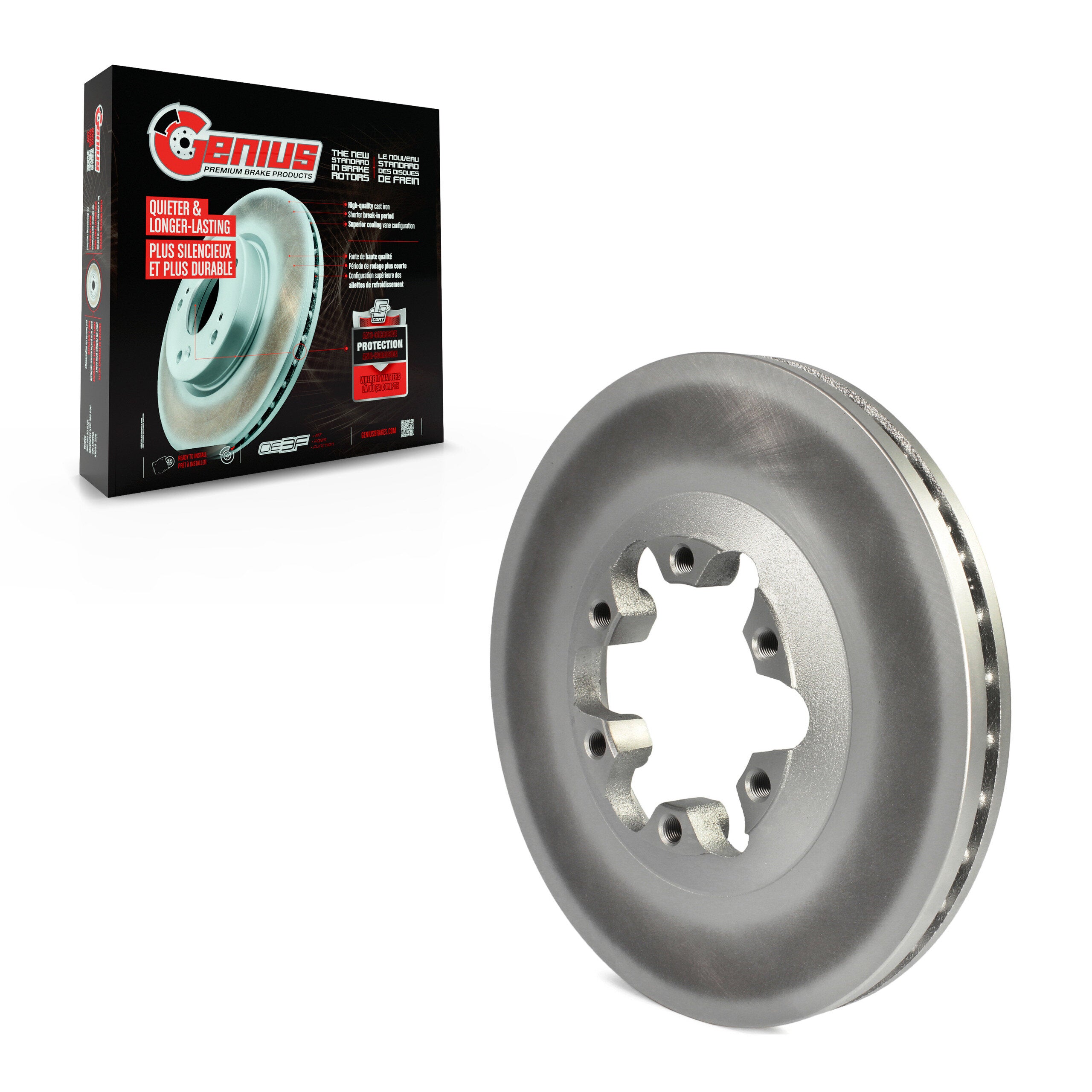 Genius GCR-580216 Disc Brake Rotor for 2004-2008 Isuzu i-290 product image