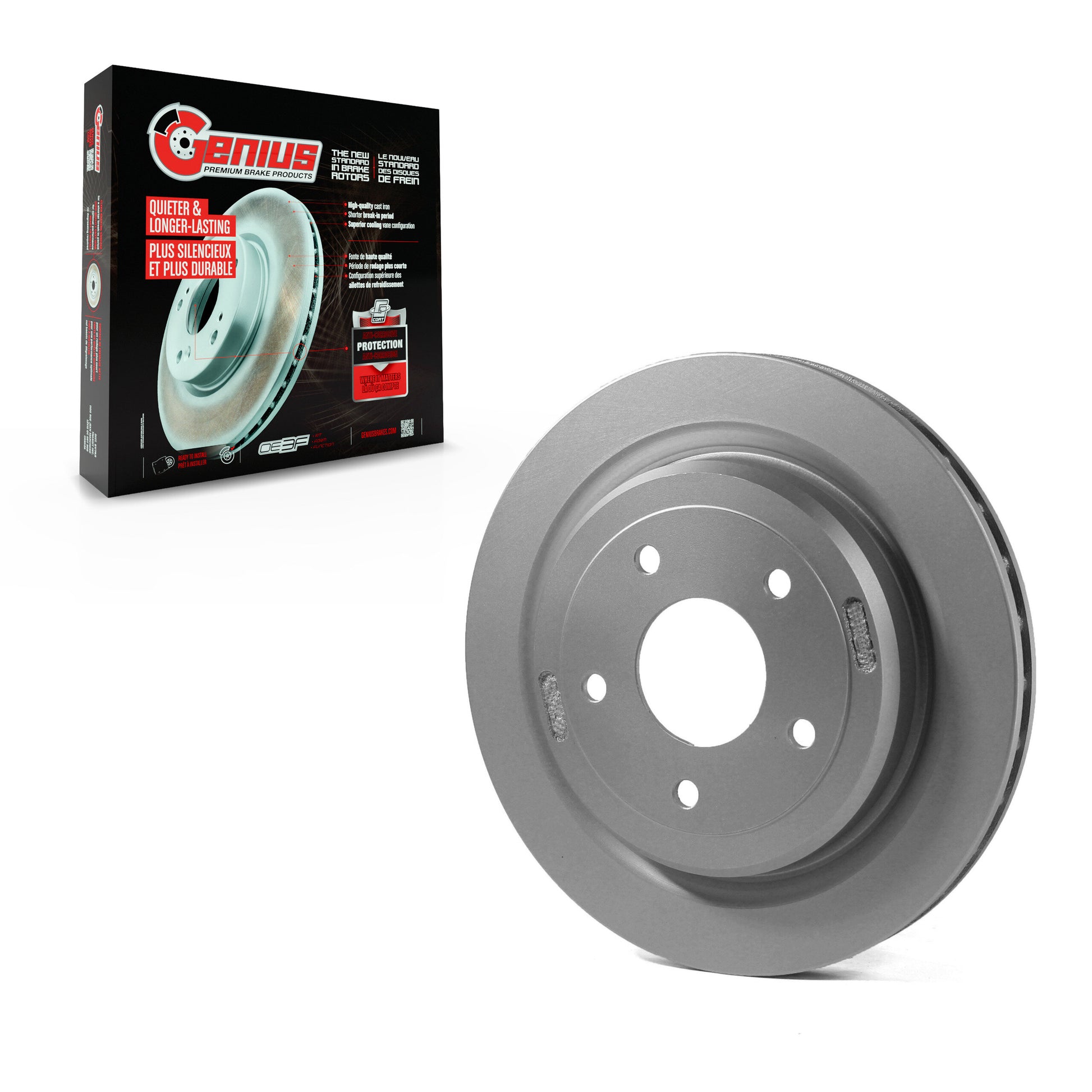 Genius GCR-580252 Disc Brake Rotor for 2004-2013 Cadillac XLR product image